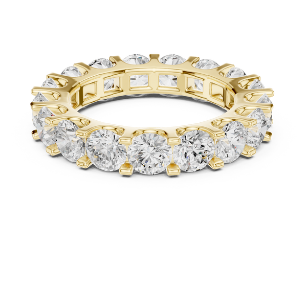 Vanya Asymmetrical Cluster Art Lab Grown Diamond Ring
