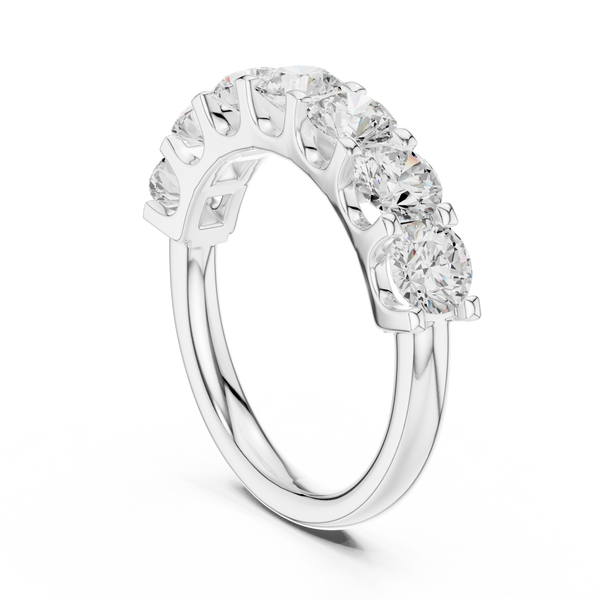 Amara Two Tone Interlocking Lab Grown Diamond Ring