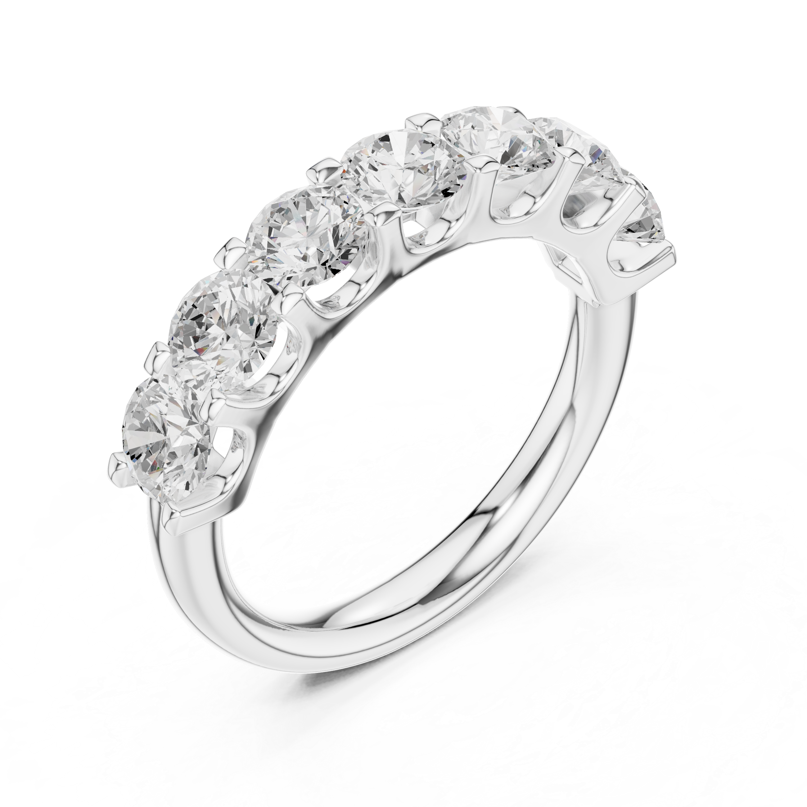 Amara Two Tone Interlocking Lab Grown Diamond Ring