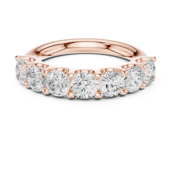 Amara Two Tone Interlocking Lab Grown Diamond Ring