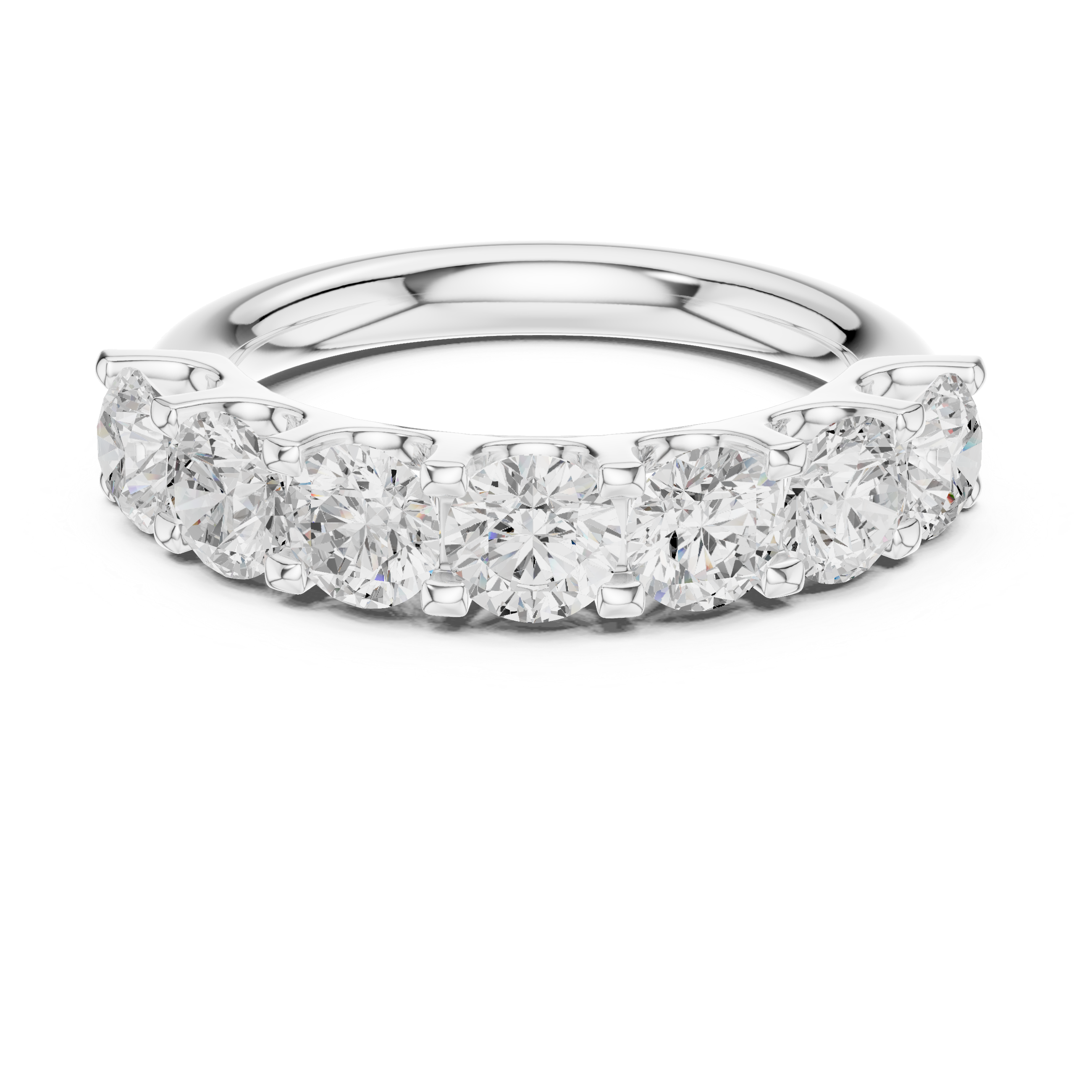 Amara Two Tone Interlocking Lab Grown Diamond Ring