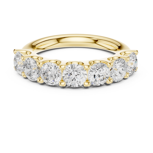 Amara Two Tone Interlocking Lab Grown Diamond Ring