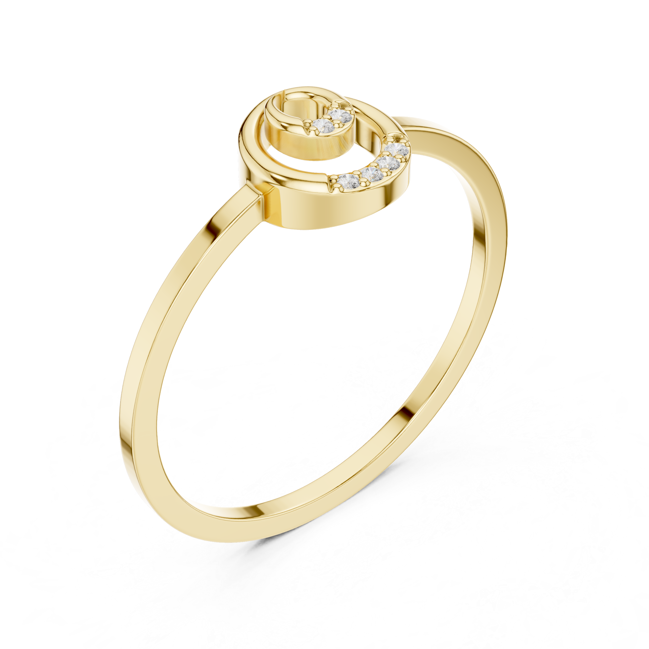 Seraphina Oval Cut Vintage Lab Grown Diamond Ring