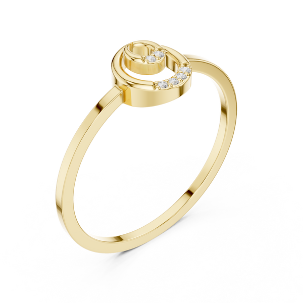 Seraphina Oval Cut Vintage Lab Grown Diamond Ring