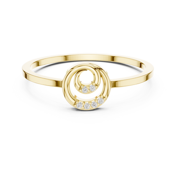 Seraphina Oval Cut Vintage Lab Grown Diamond Ring