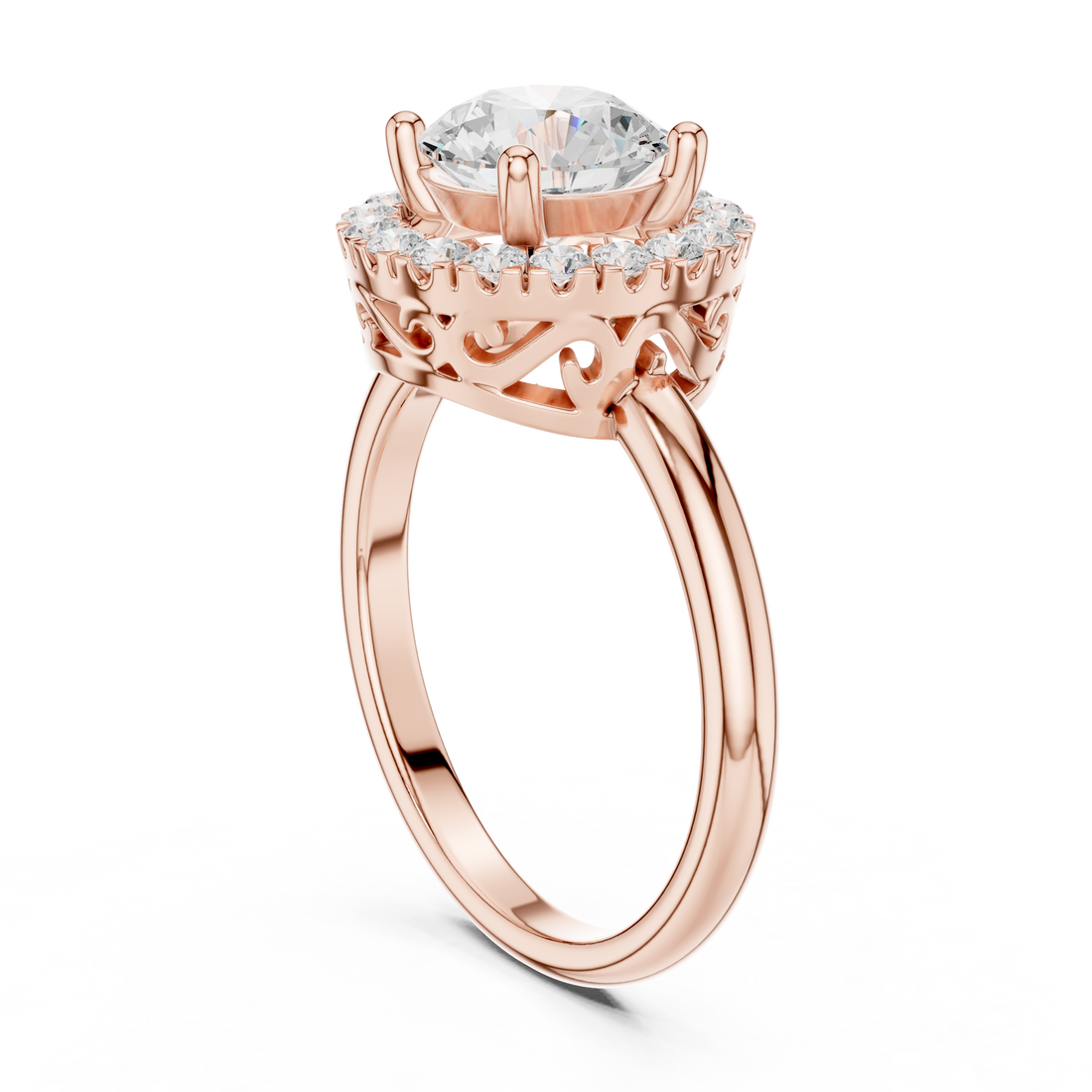 Lana Pear Shape Twisted Band Lab Grown Diamond Ring