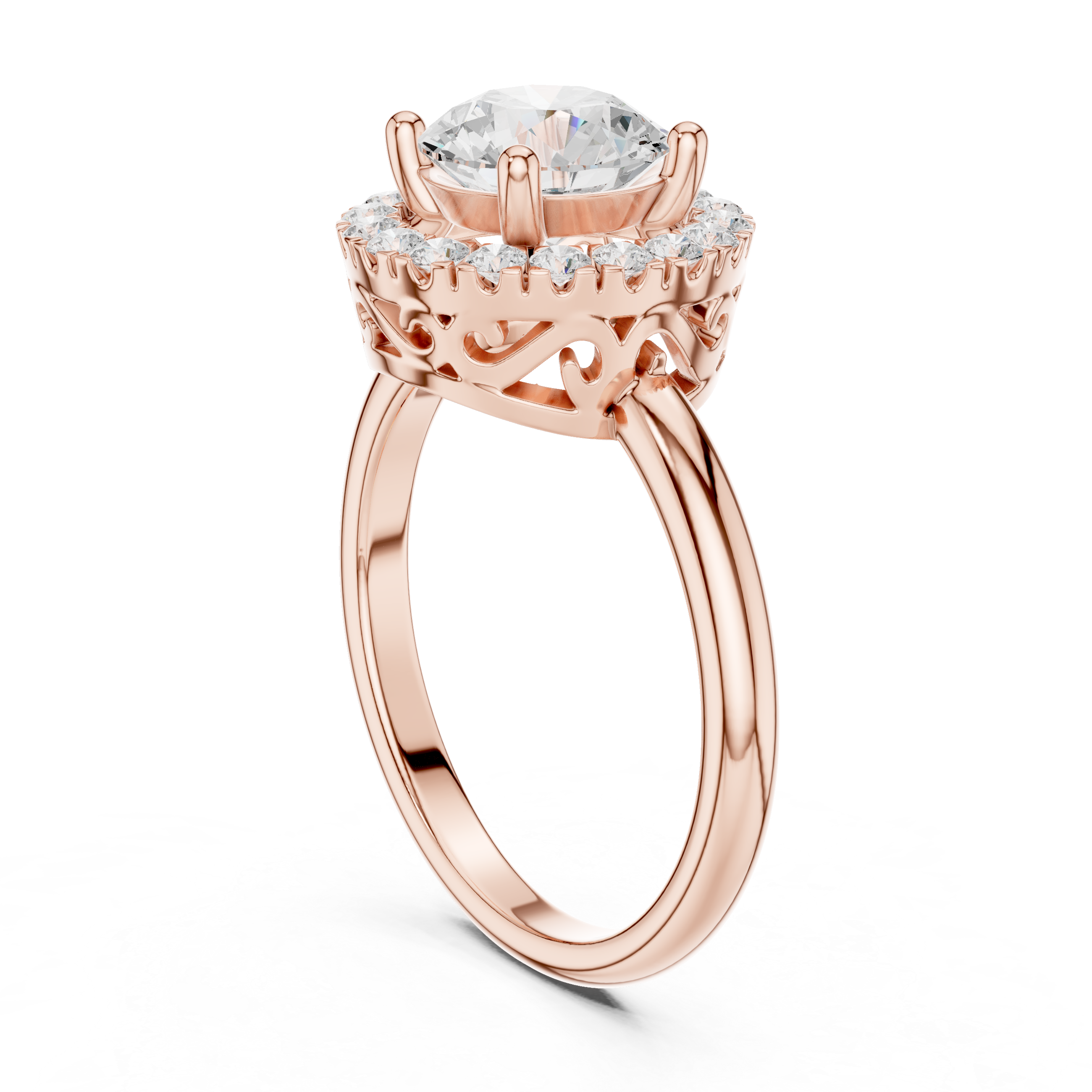 Lana Pear Shape Twisted Band Lab Grown Diamond Ring