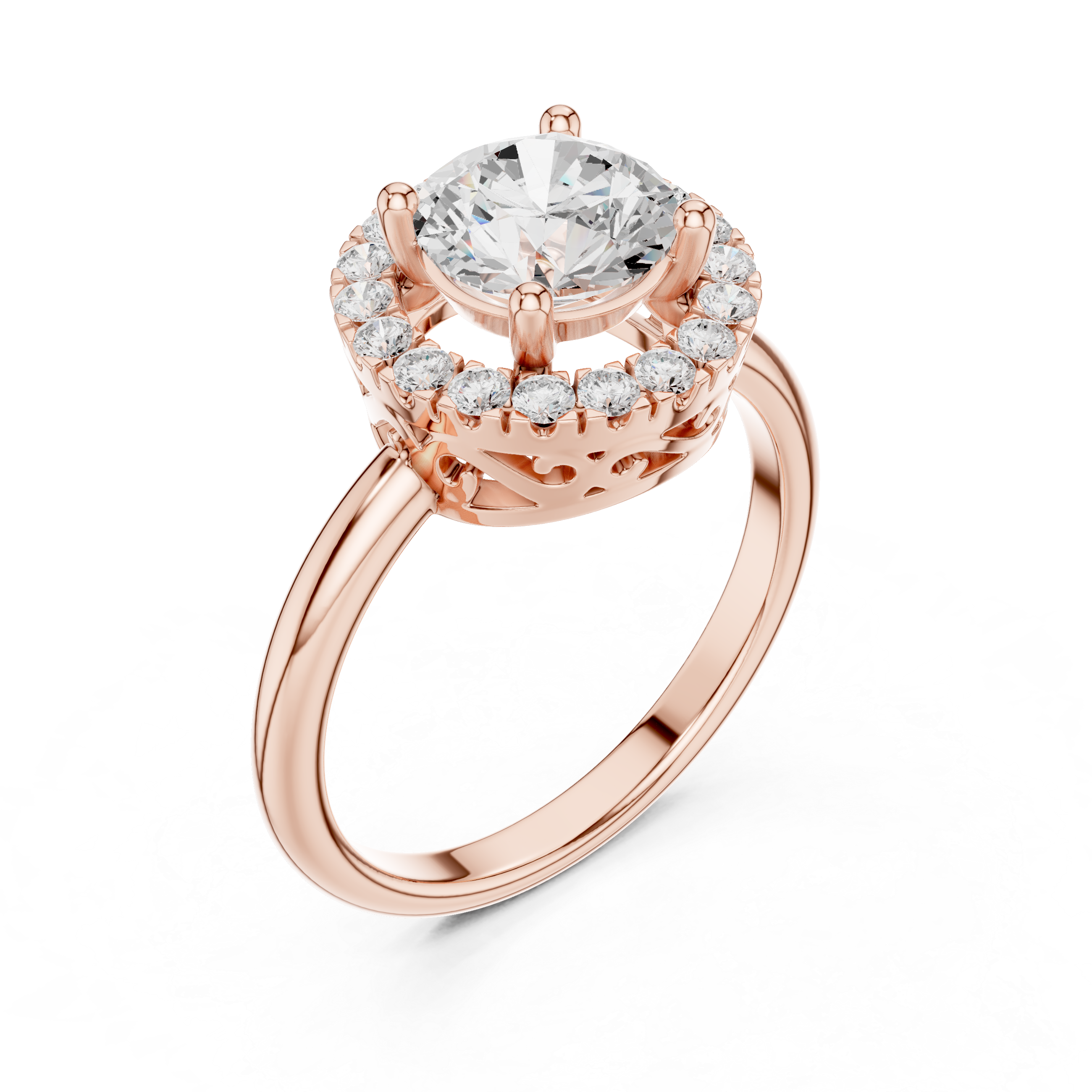Lana Pear Shape Twisted Band Lab Grown Diamond Ring