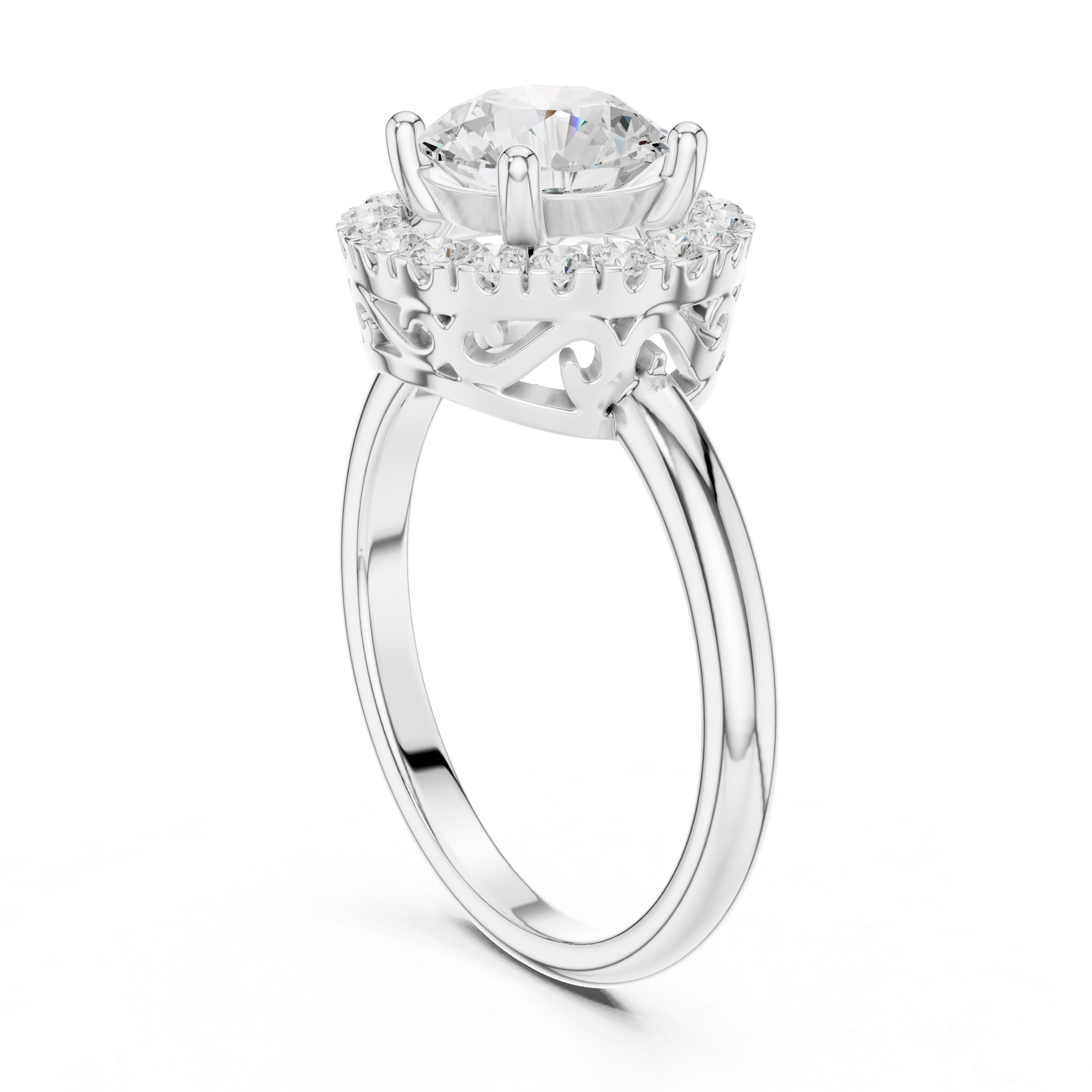 Lana Pear Shape Twisted Band Lab Grown Diamond Ring