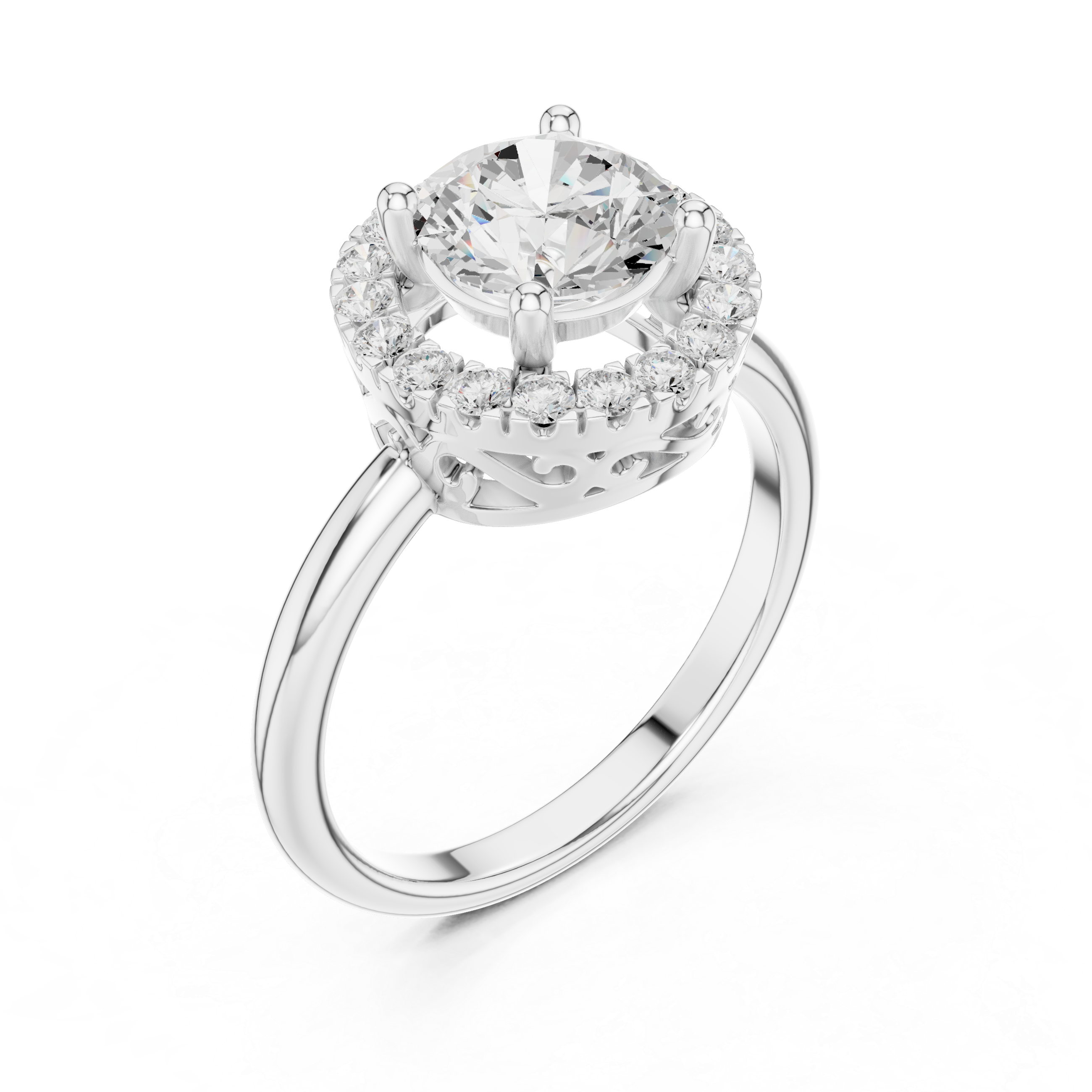 Lana Pear Shape Twisted Band Lab Grown Diamond Ring