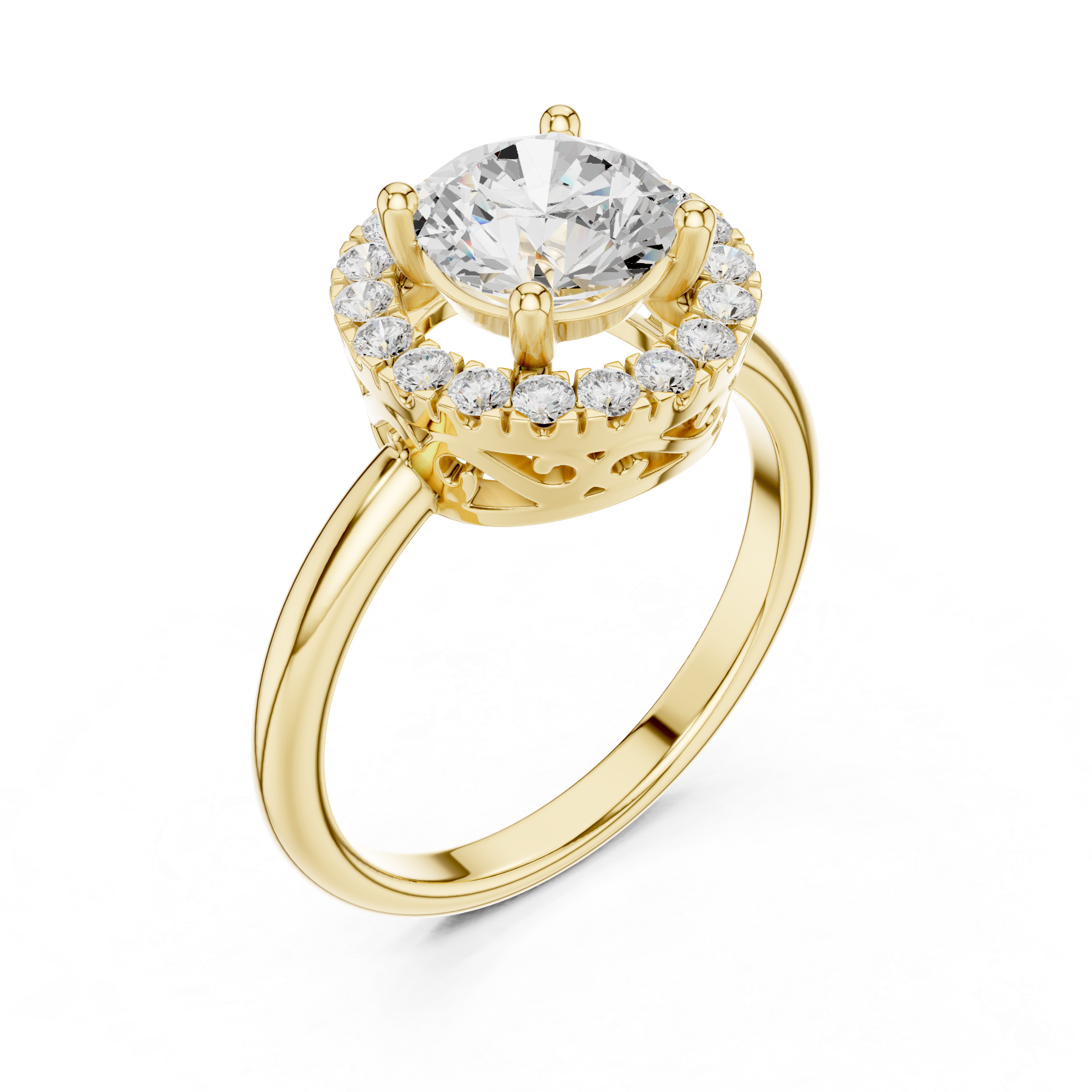 Lana Pear Shape Twisted Band Lab Grown Diamond Ring