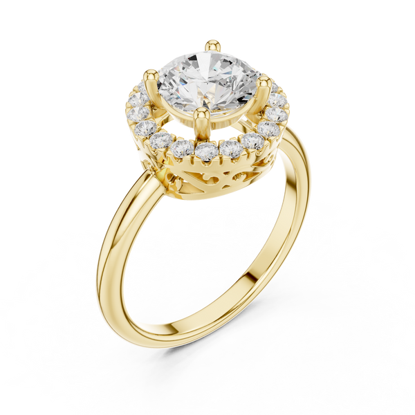Lana Pear Shape Twisted Band Lab Grown Diamond Ring