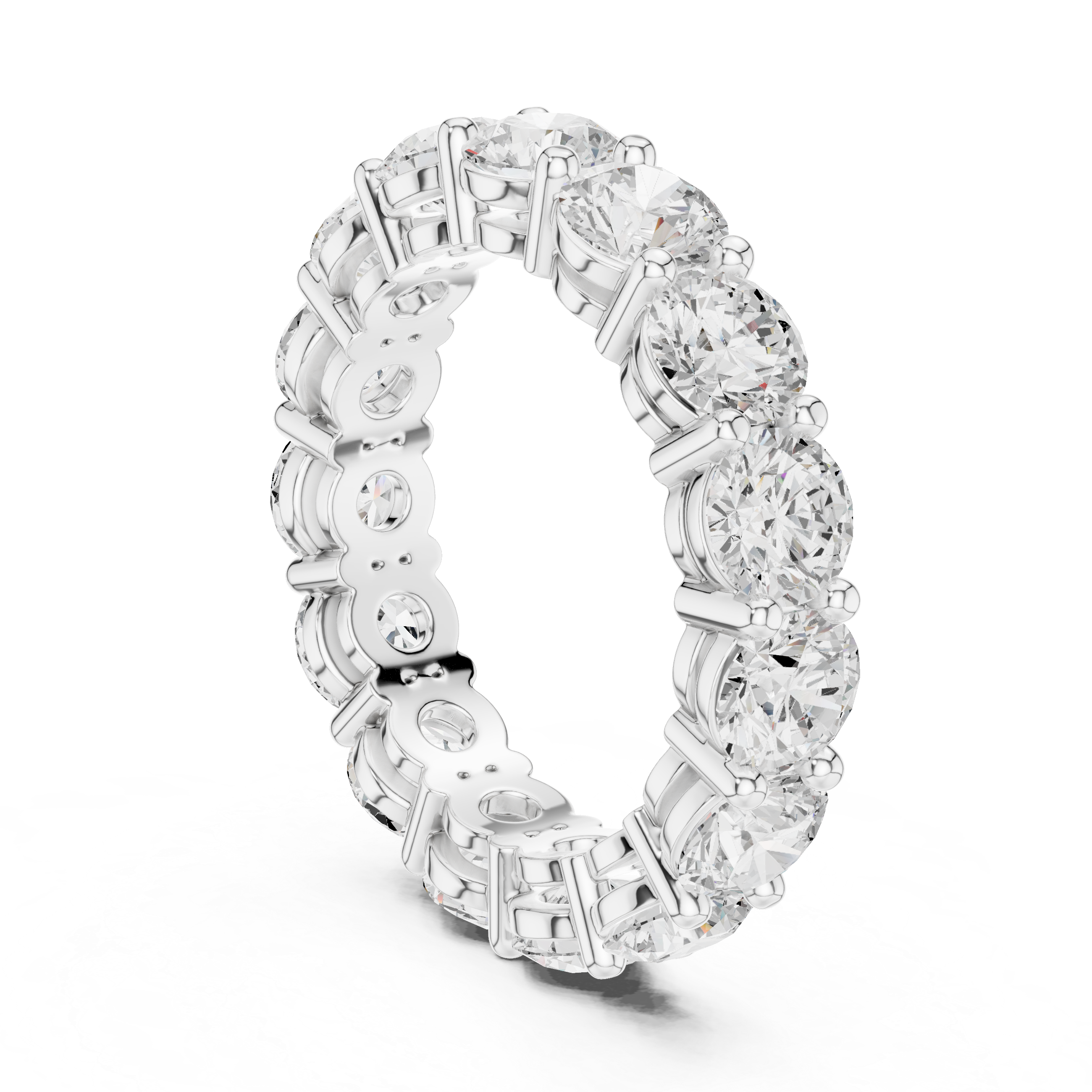 Juno Eternity Round Lab Grown Diamond Ring