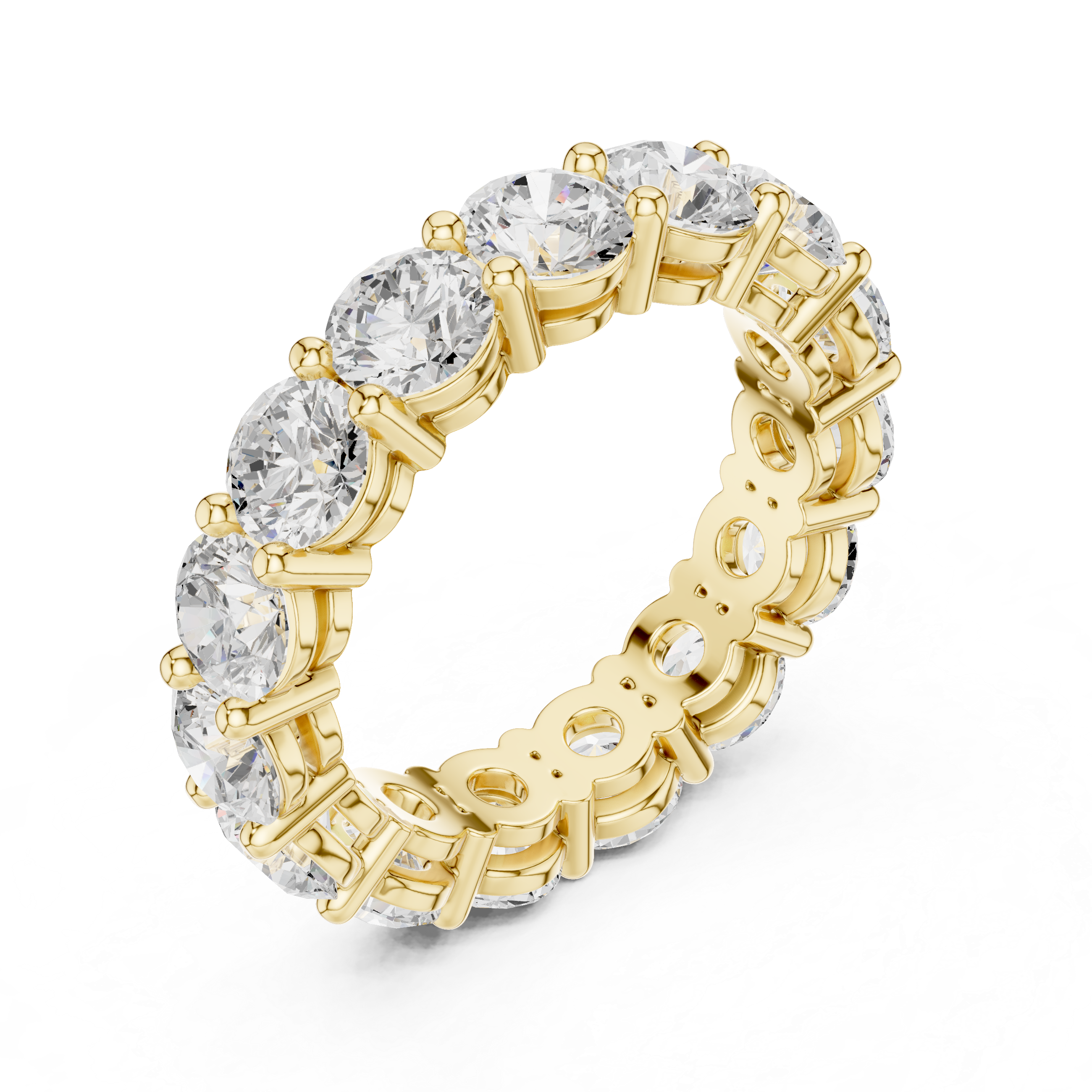 Juno Eternity Round Lab Grown Diamond Ring