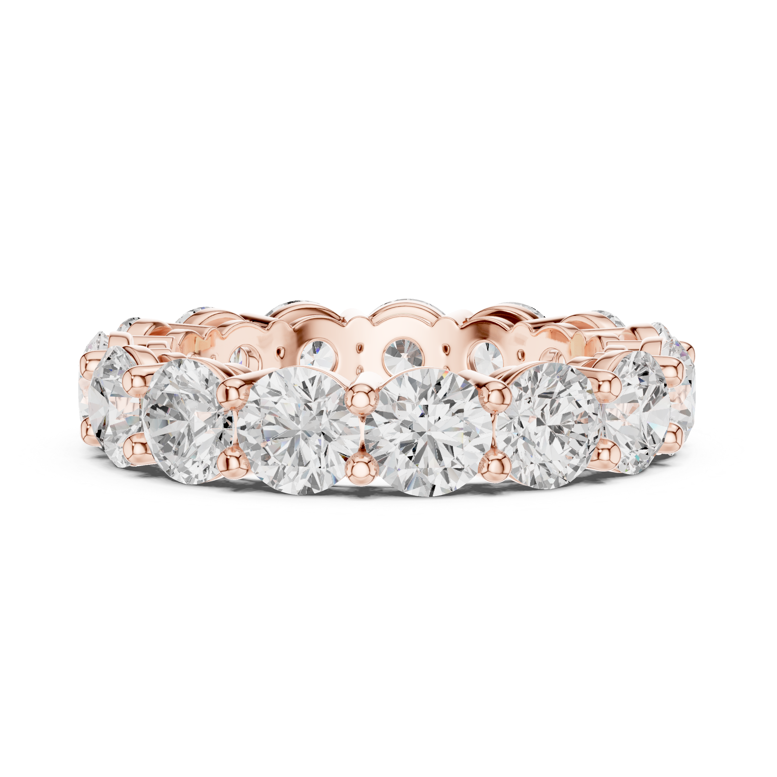 Juno Eternity Round Lab Grown Diamond Ring
