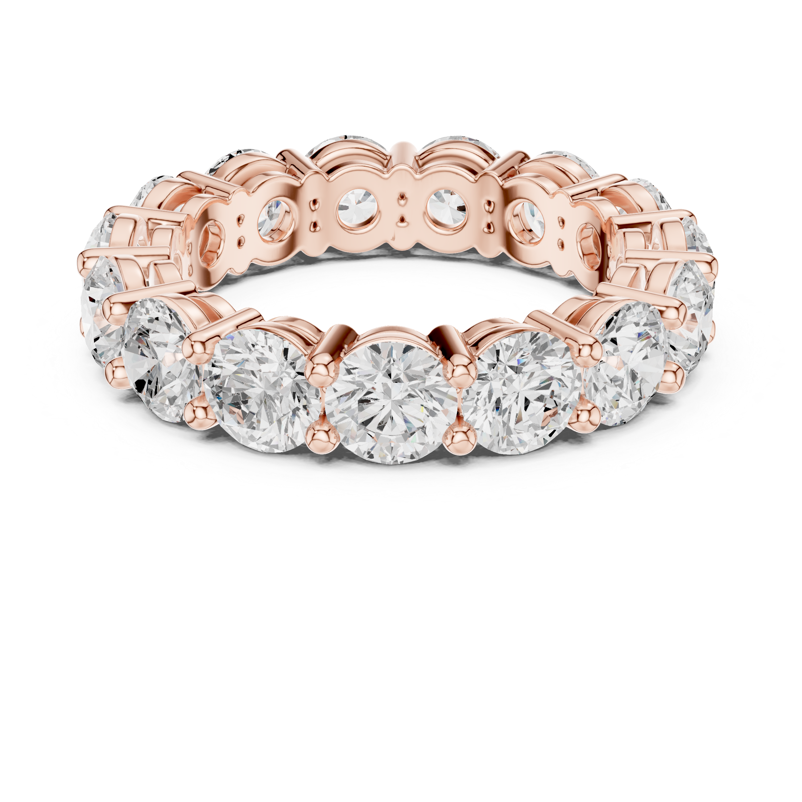 Juno Eternity Round Lab Grown Diamond Ring