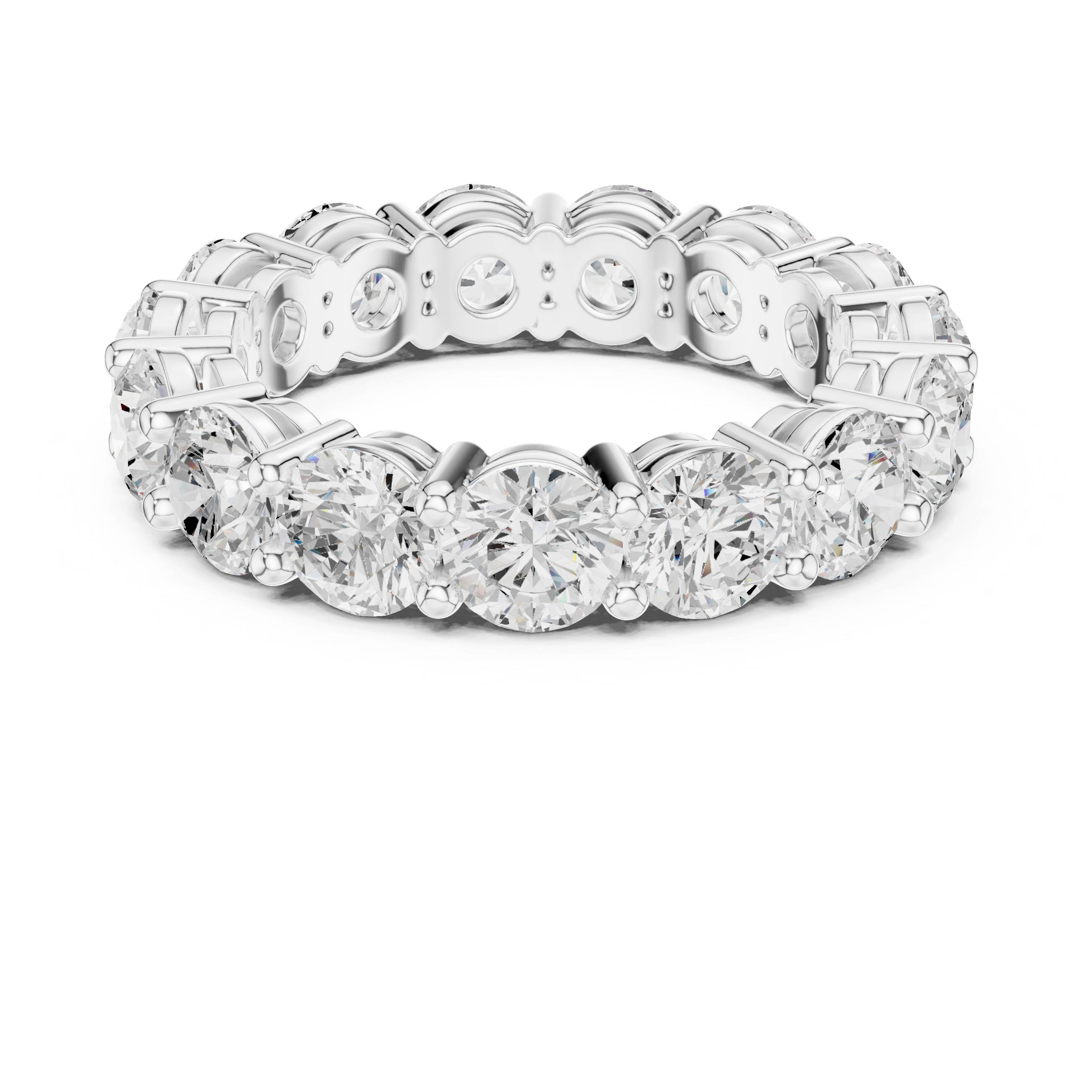 Juno Eternity Round Lab Grown Diamond Ring