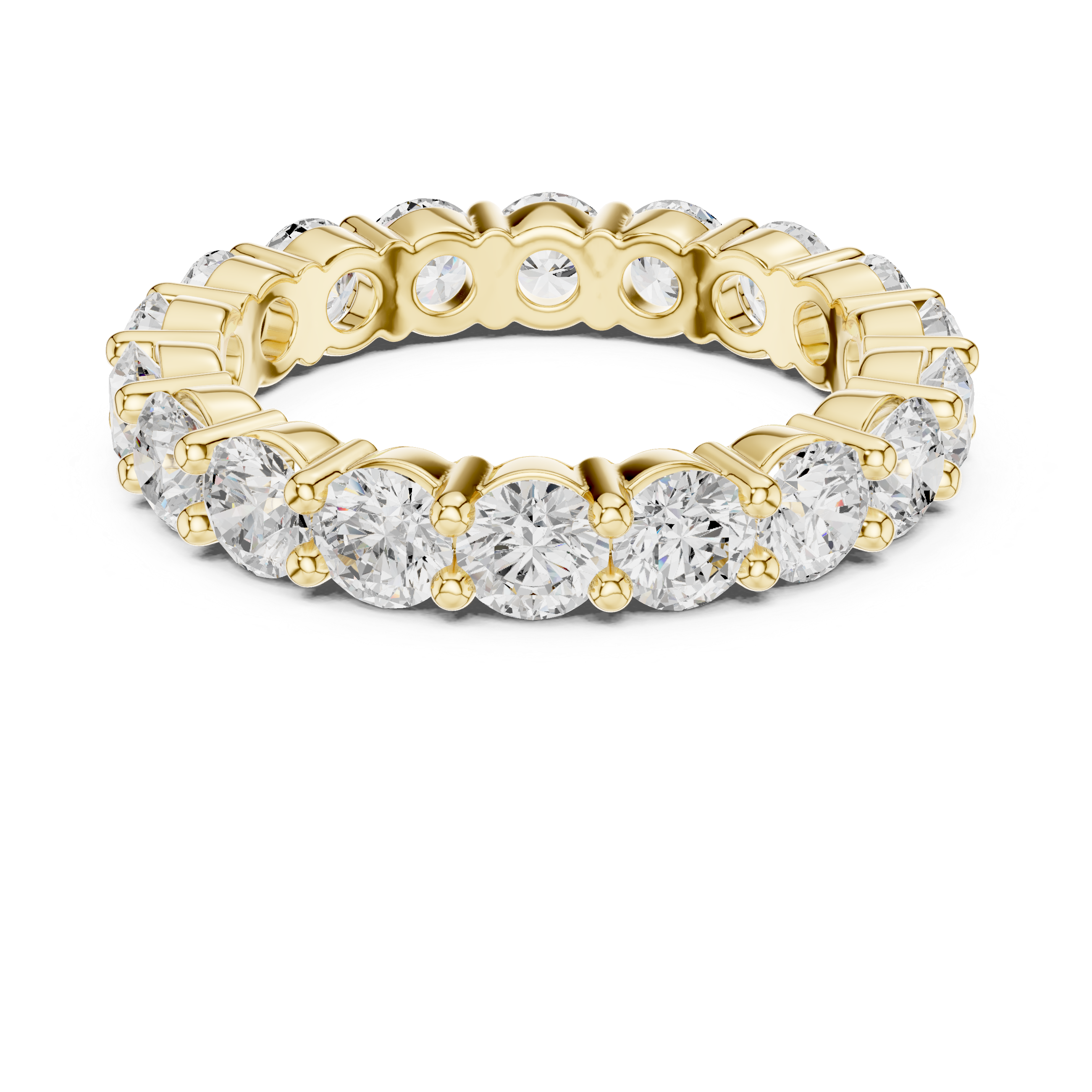 Inara Pear Shape Pave Lab Grown Diamond Ring