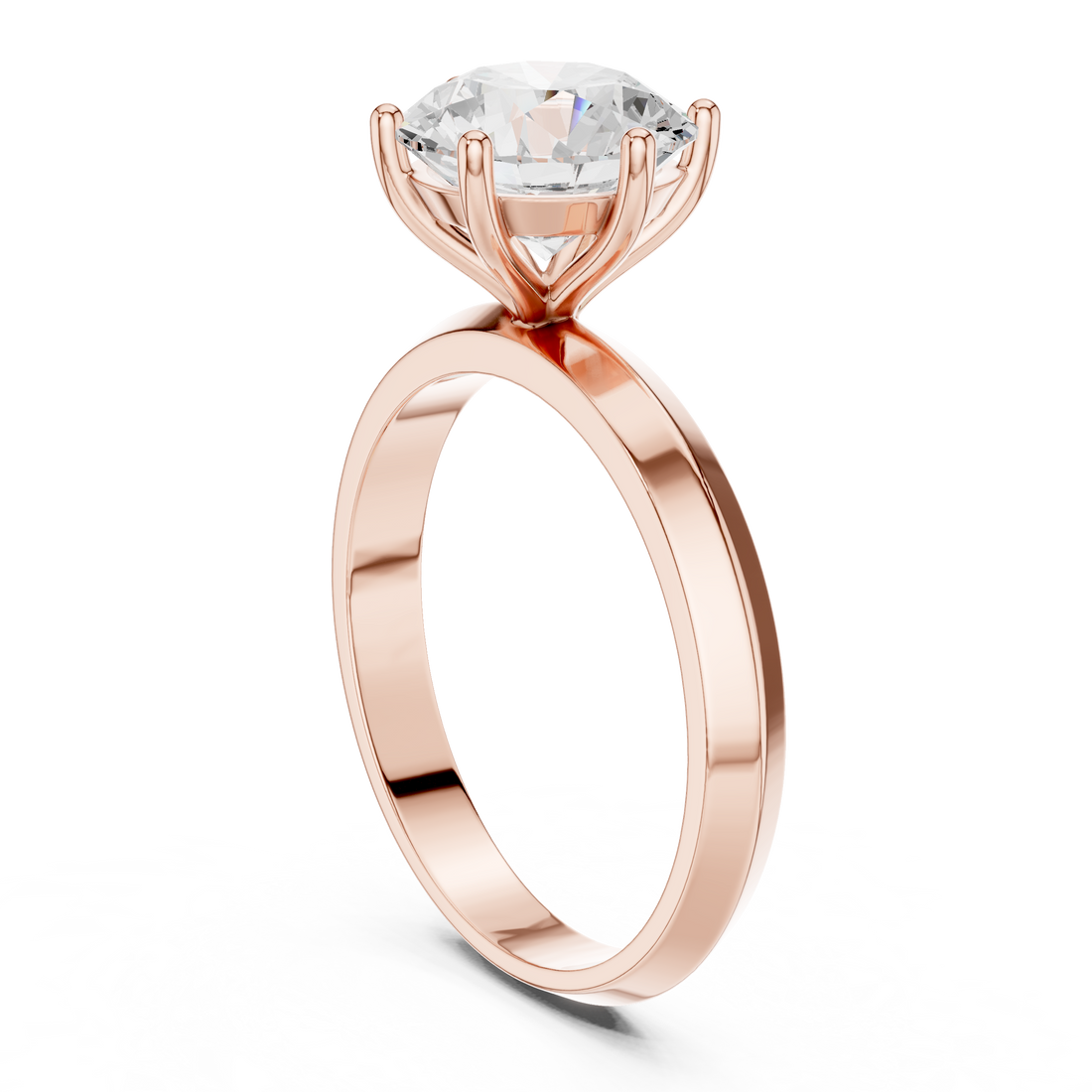 Valerie Bezel Set Contemporary Lab Grown Diamond Ring