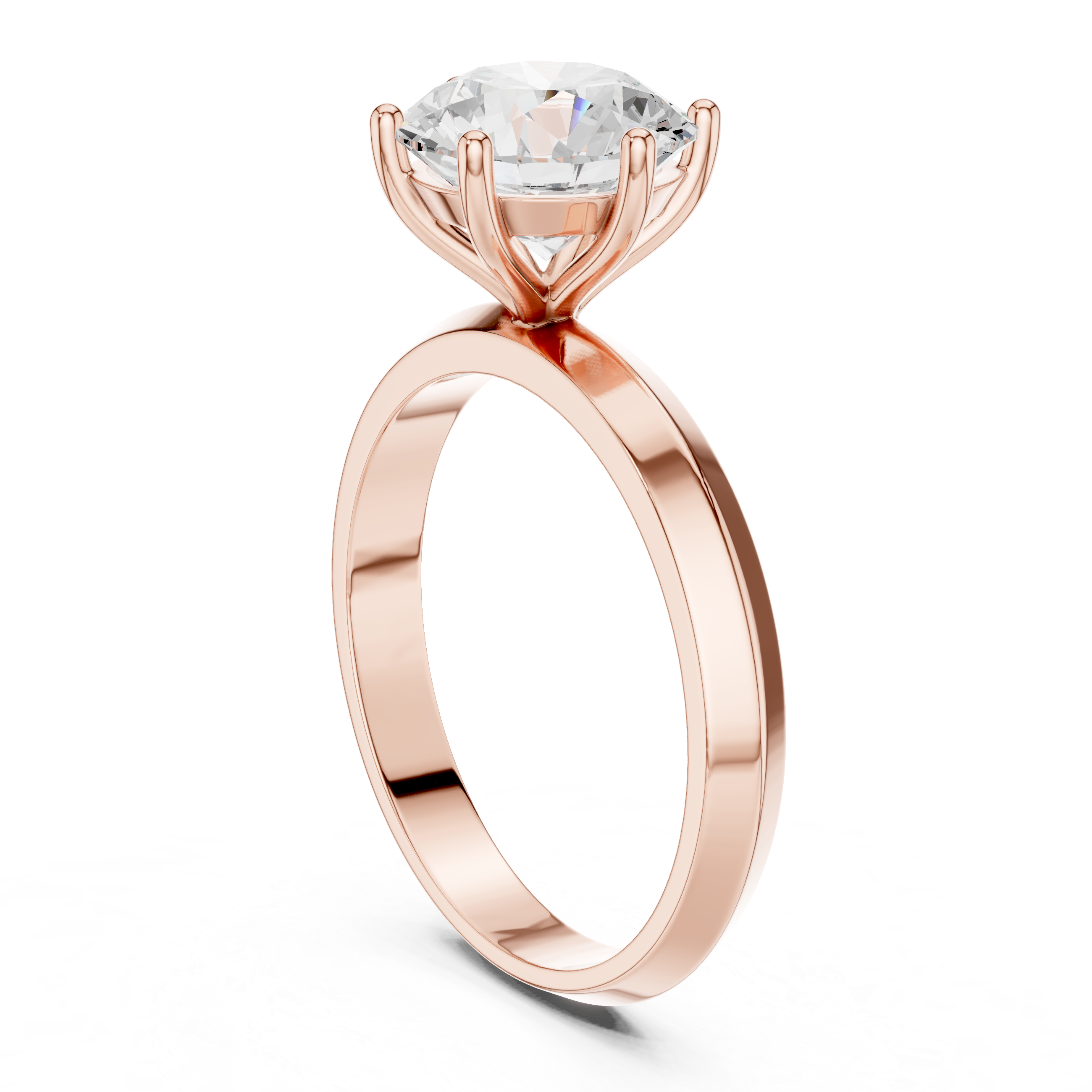 Valerie Bezel Set Contemporary Lab Grown Diamond Ring