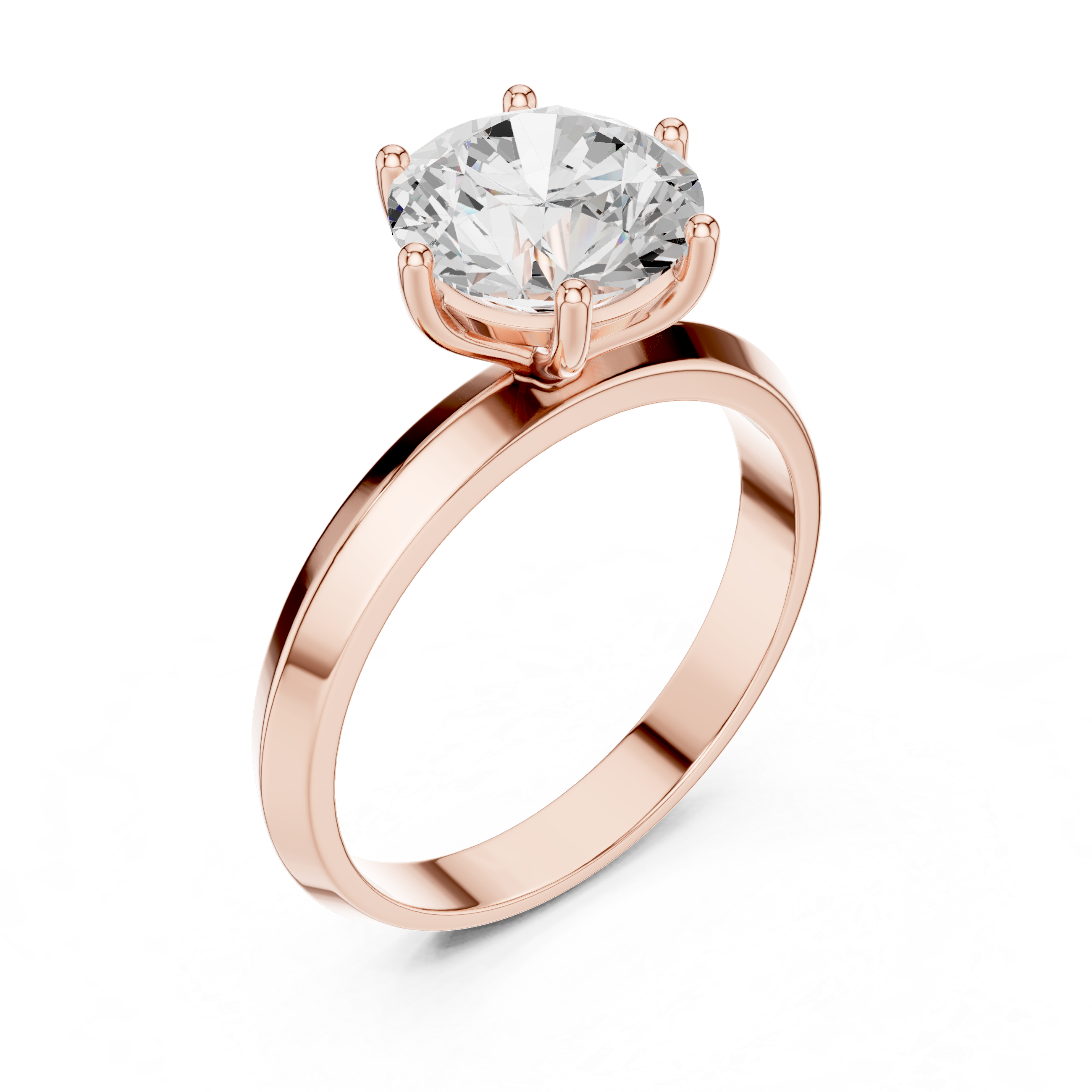 Valerie Bezel Set Contemporary Lab Grown Diamond Ring