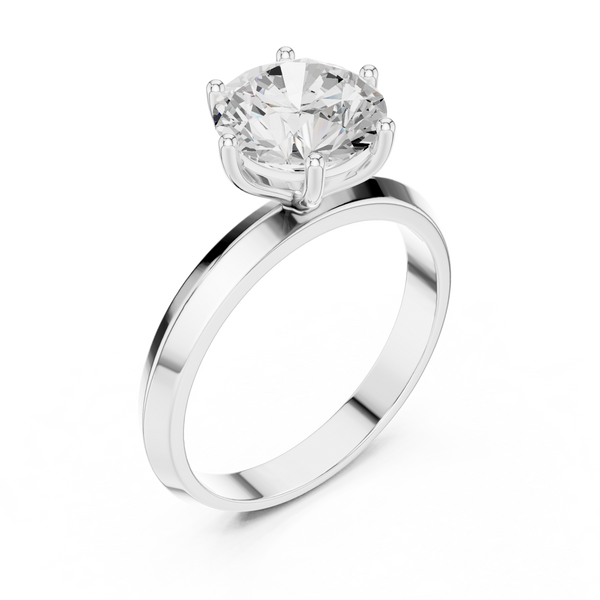 Valerie Bezel Set Contemporary Lab Grown Diamond Ring
