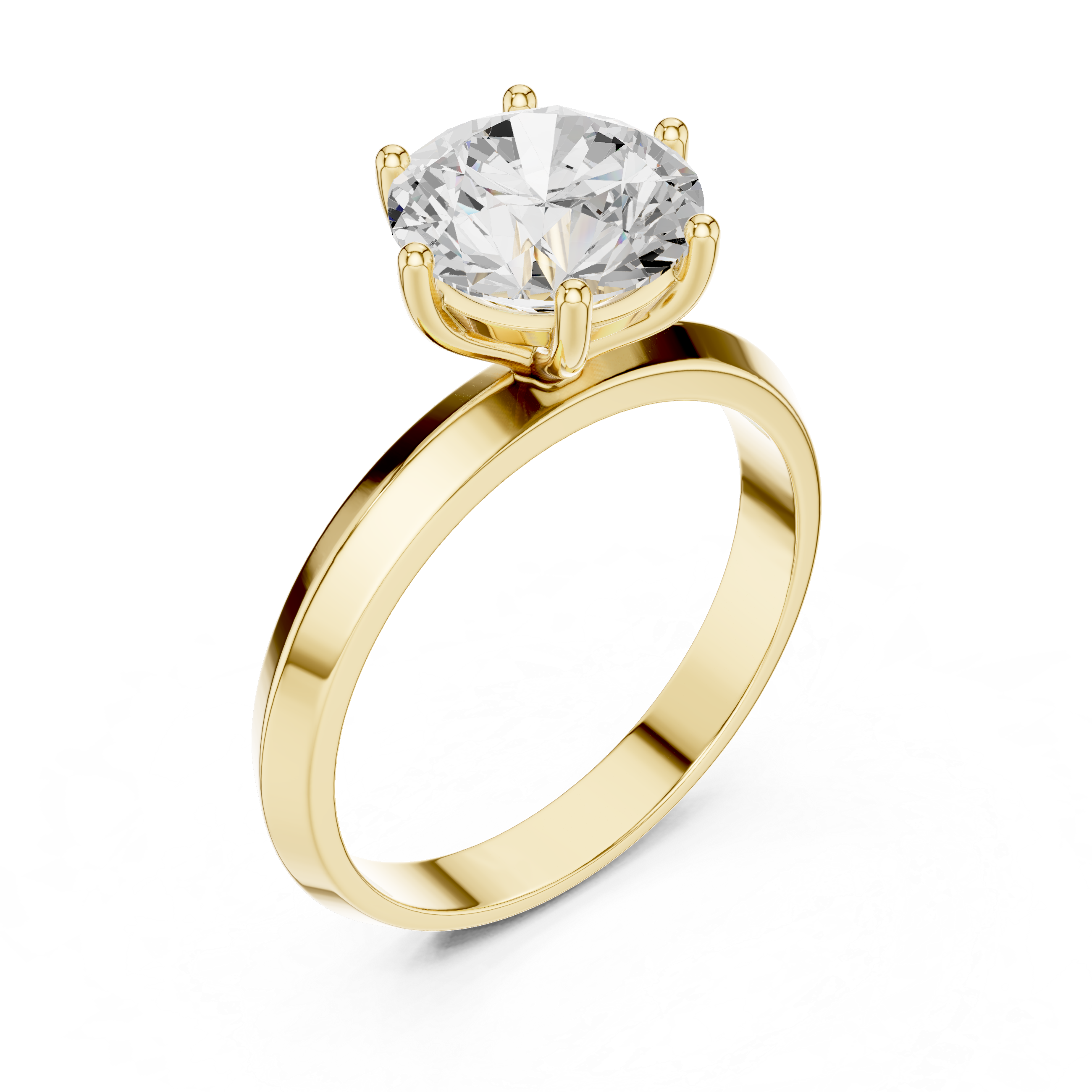 Valerie Bezel Set Contemporary Lab Grown Diamond Ring
