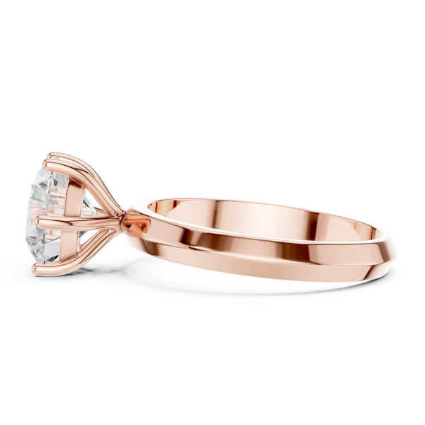 Valerie Bezel Set Contemporary Lab Grown Diamond Ring