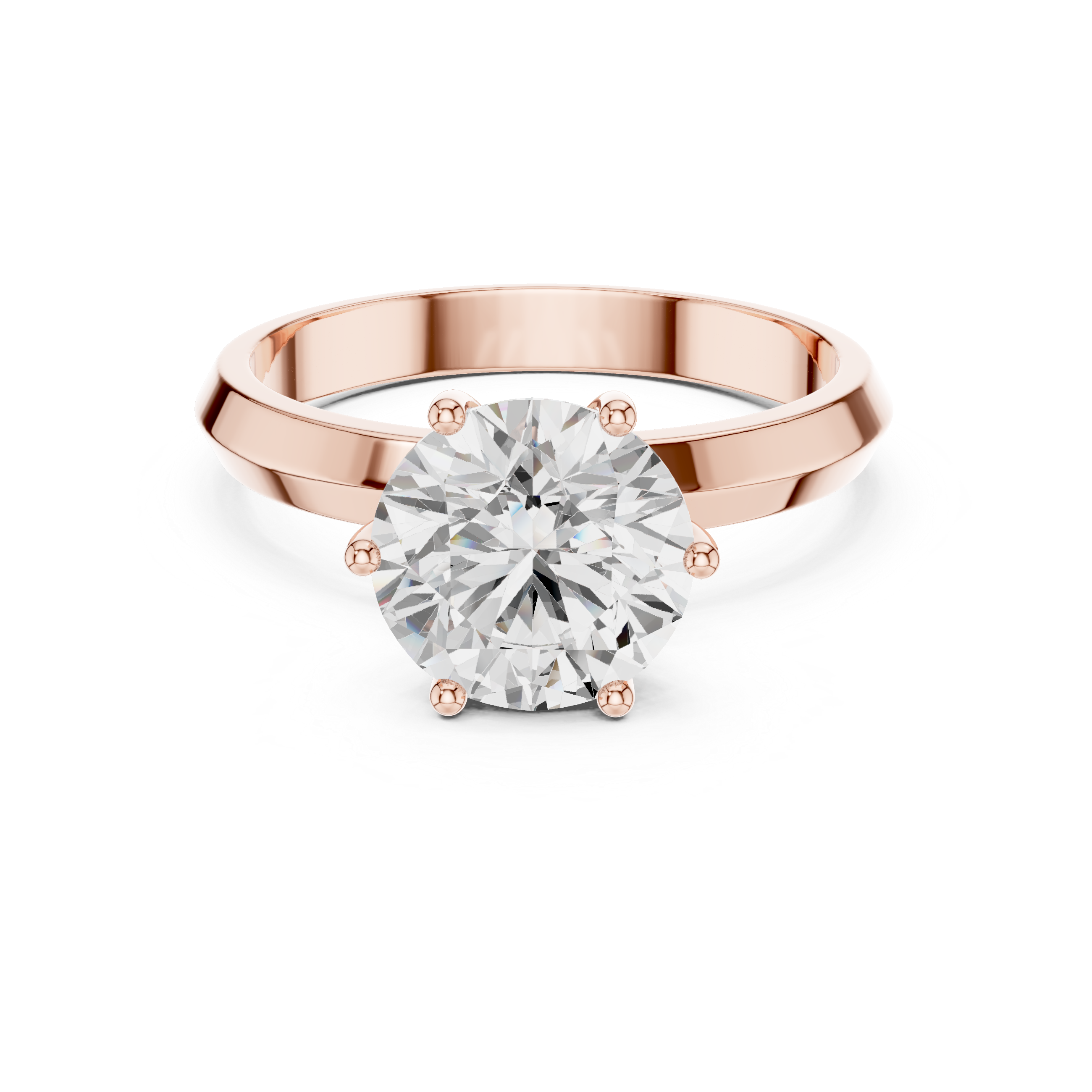 Valerie Bezel Set Contemporary Lab Grown Diamond Ring