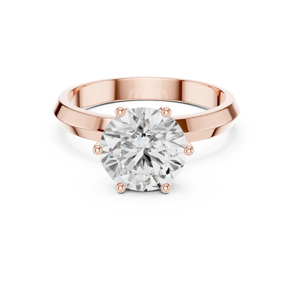 Valerie Bezel Set Contemporary Lab Grown Diamond Ring