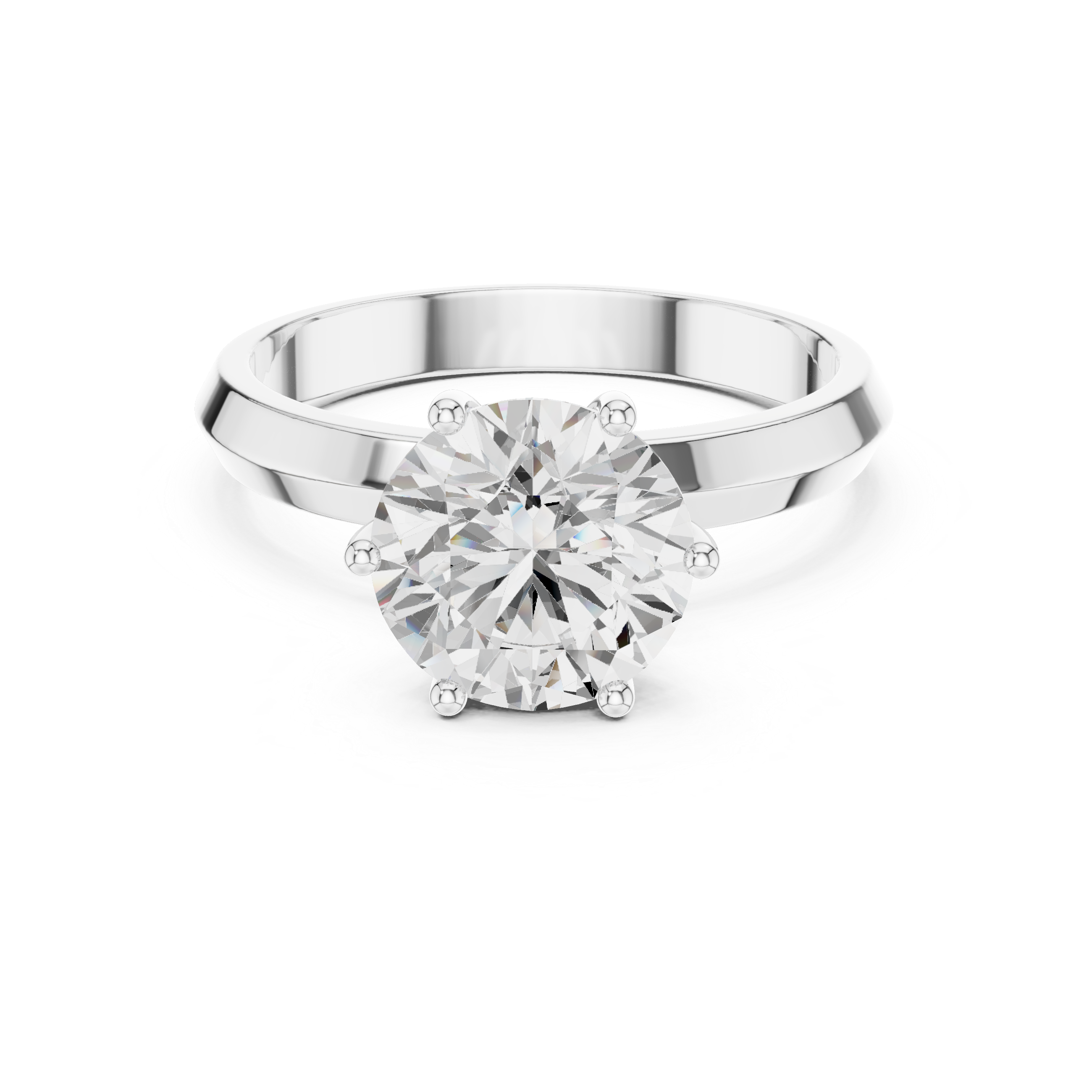 Valerie Bezel Set Contemporary Lab Grown Diamond Ring