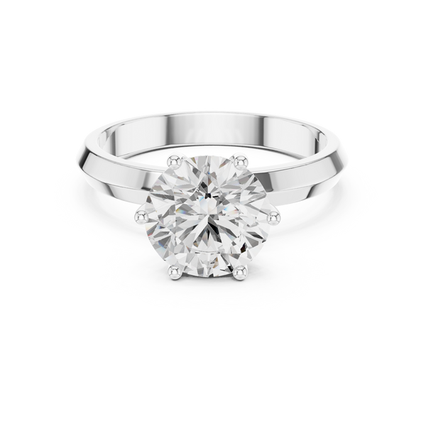 Valerie Bezel Set Contemporary Lab Grown Diamond Ring