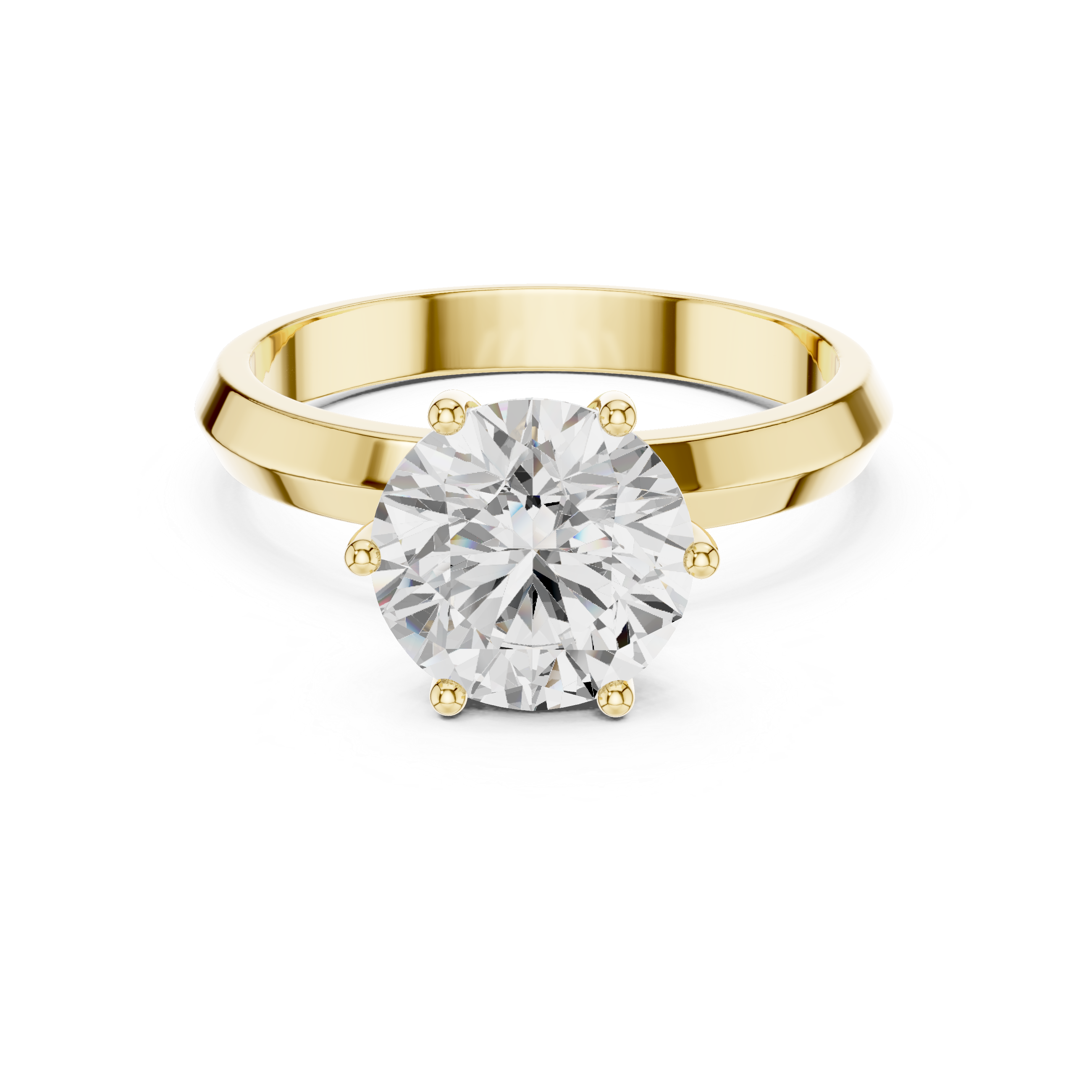 Valerie Bezel Set Contemporary Lab Grown Diamond Ring