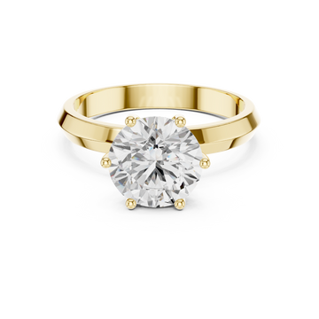 Valerie Bezel Set Contemporary Lab Grown Diamond Ring