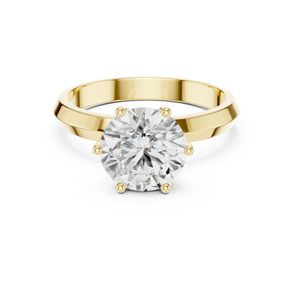 Valerie Bezel Set Contemporary Lab Grown Diamond Ring
