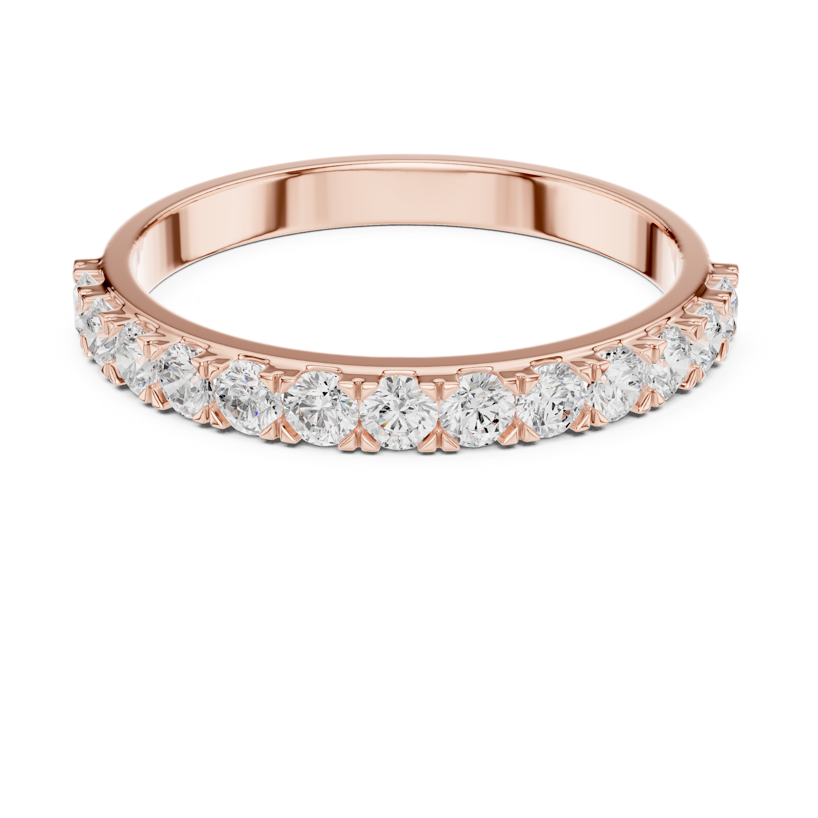 Meridian Twisted Vine Accent Lab Grown Diamond Ring