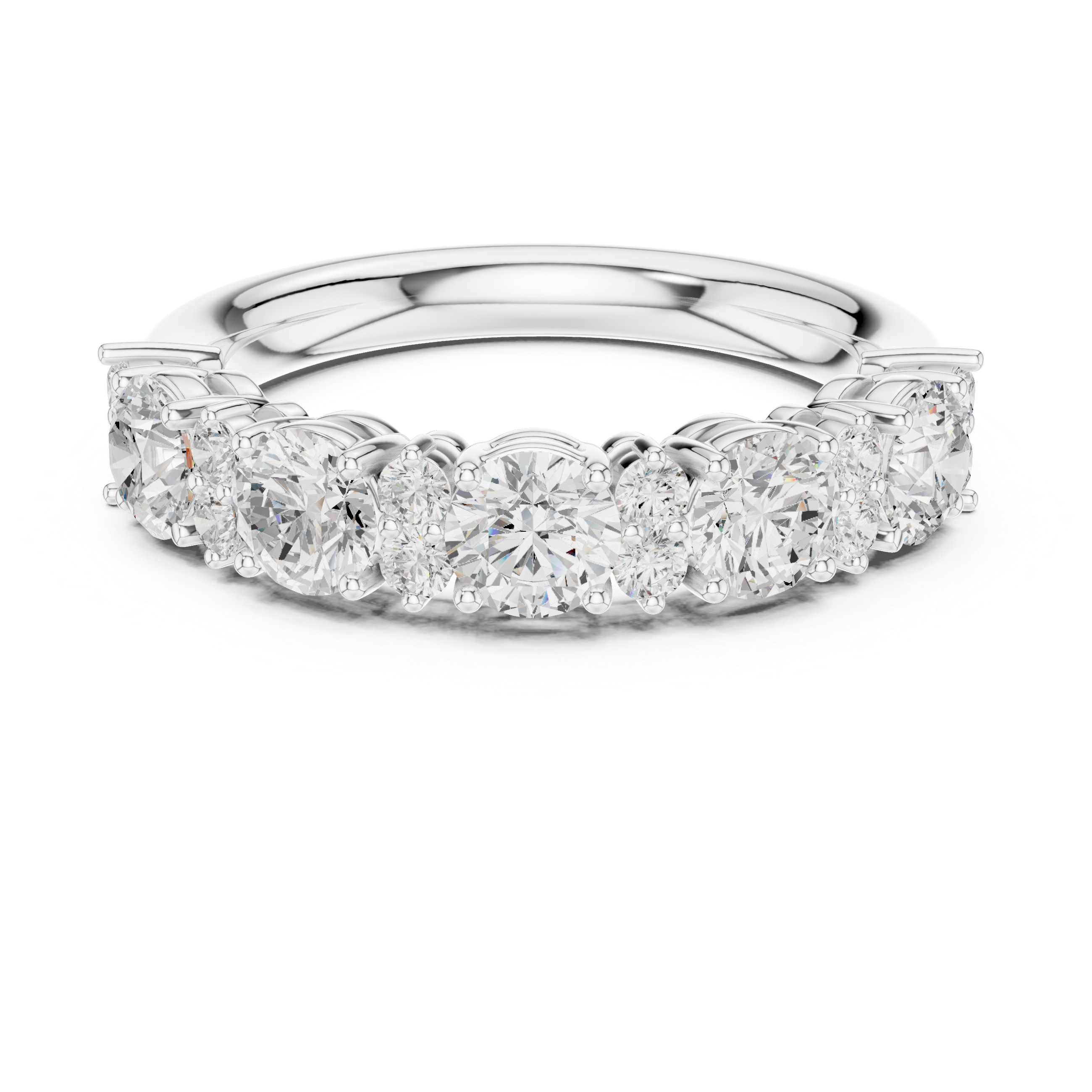 Faye Emerald Cut Three Stone Lab Grown Diamond Ring