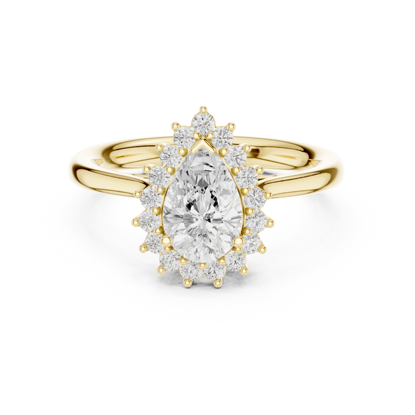 Ona Oval Cut Bezel Set Lab Grown Diamond Ring