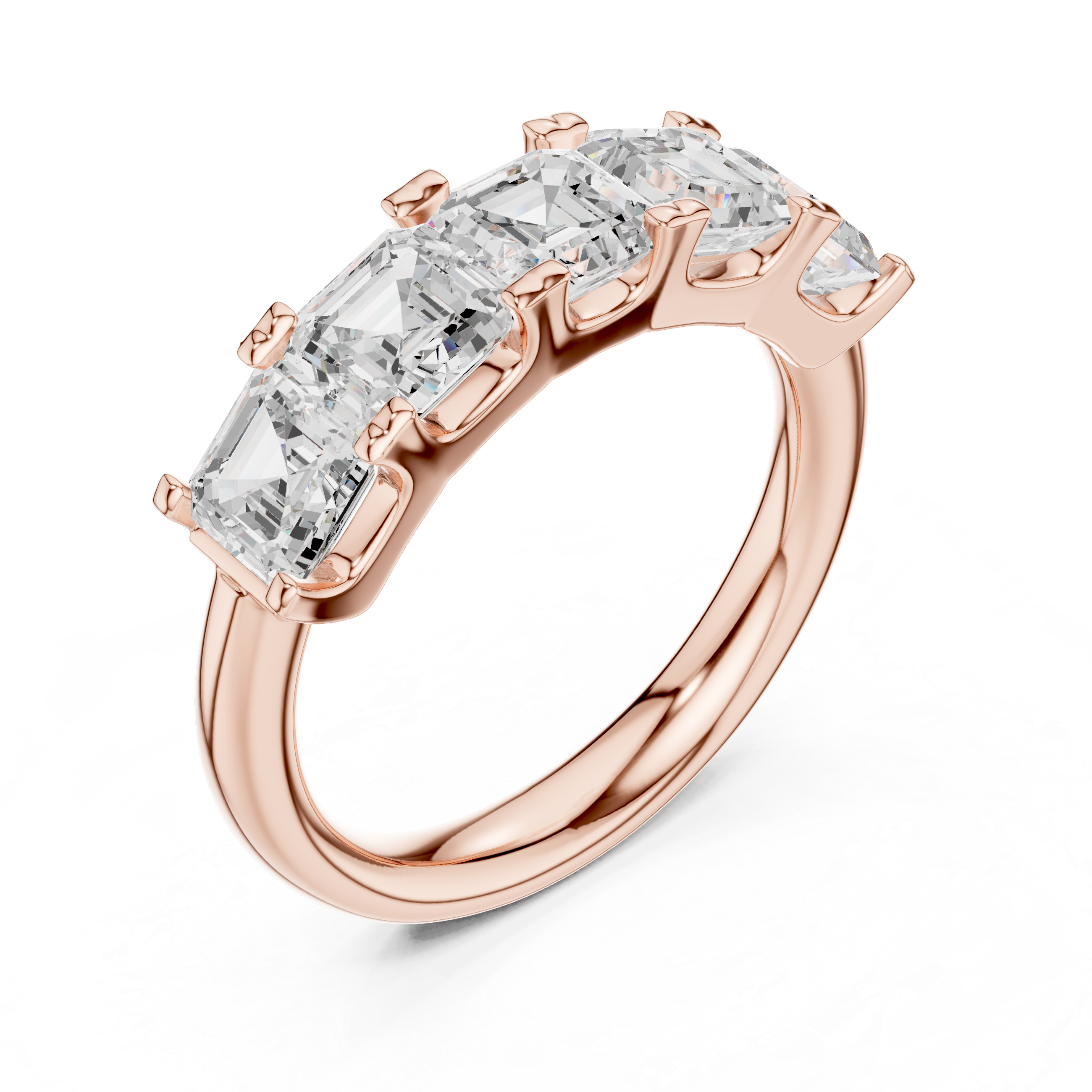 Orion Thick Heavy Band Lab Grown Diamond Ring