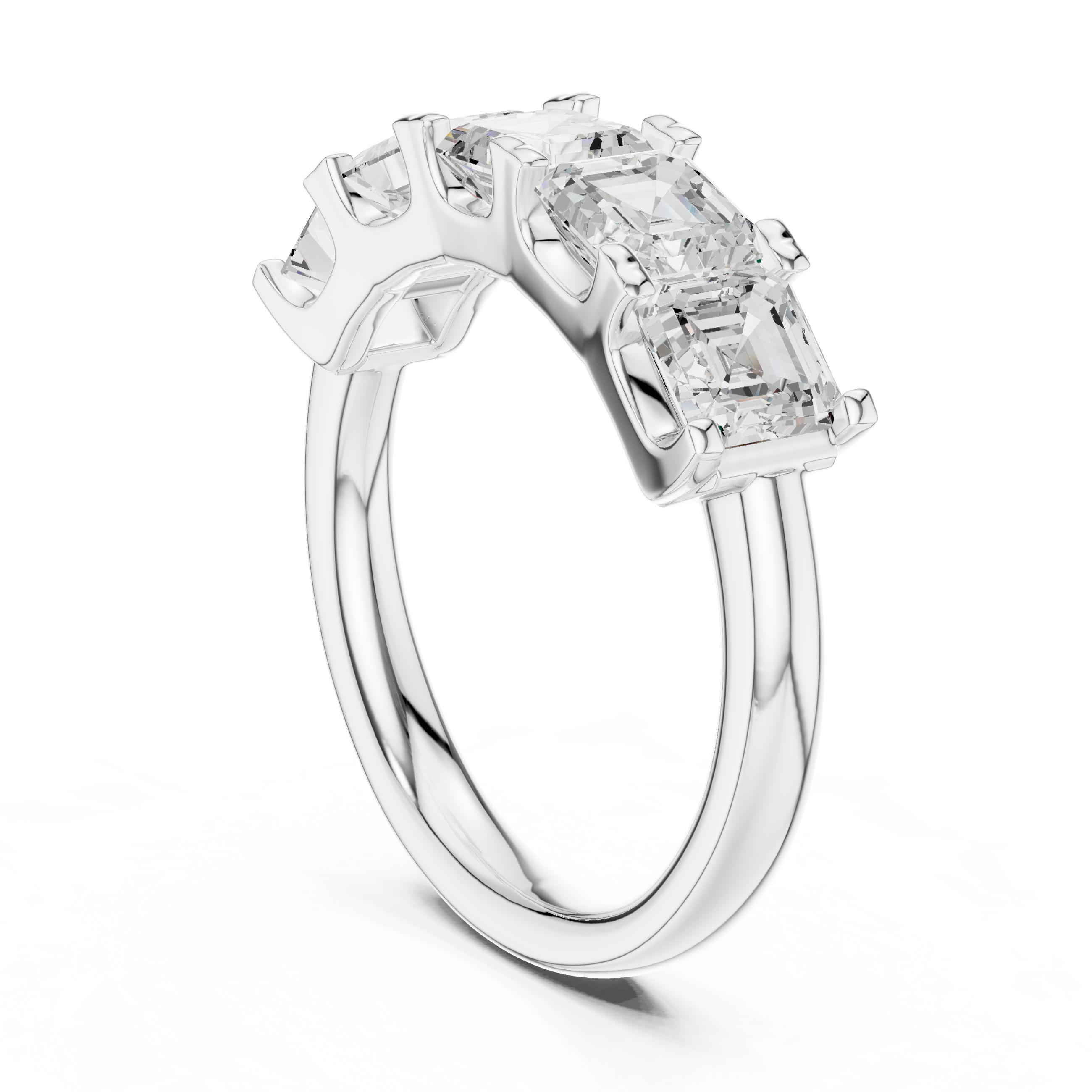 Orion Thick Heavy Band Lab Grown Diamond Ring