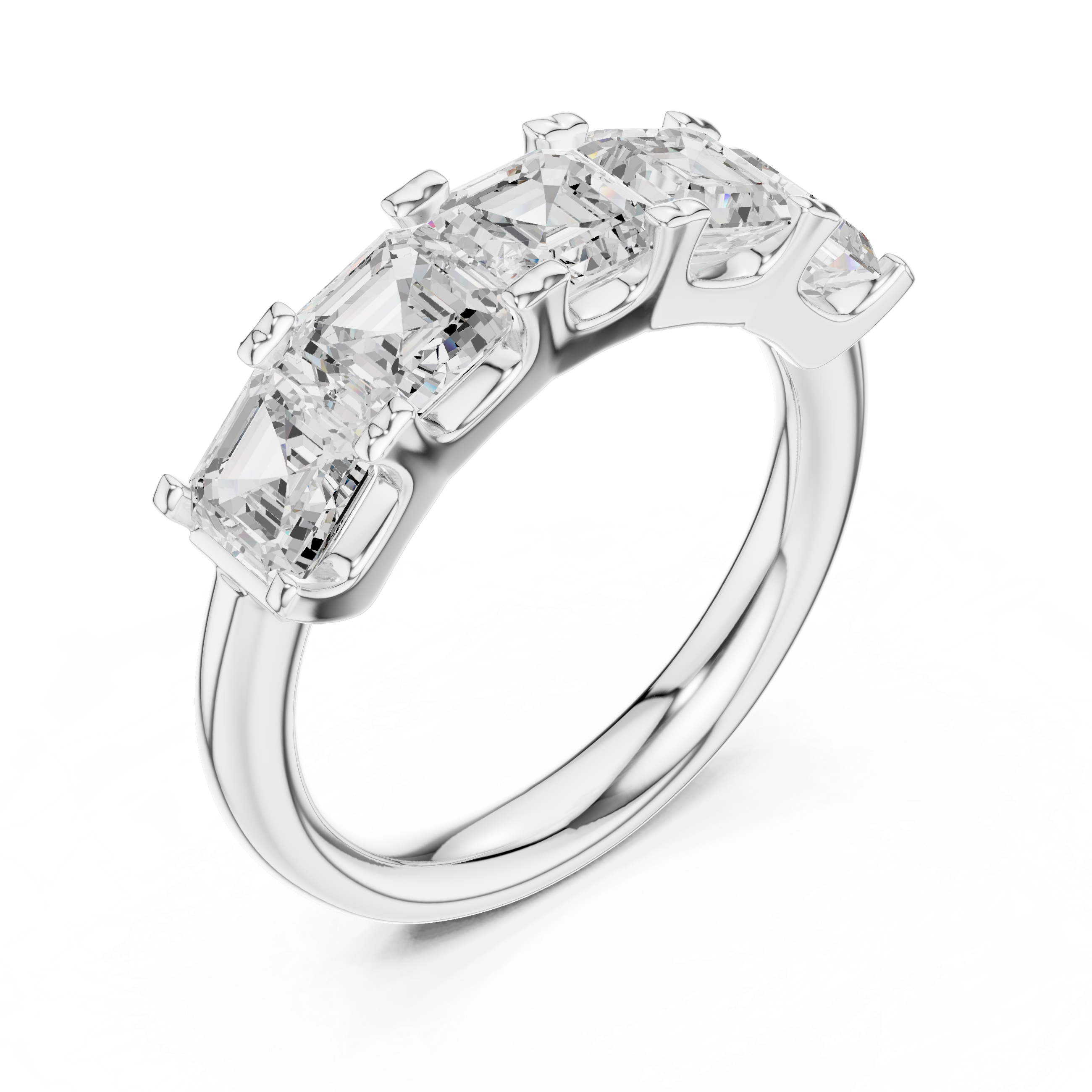 Orion Thick Heavy Band Lab Grown Diamond Ring