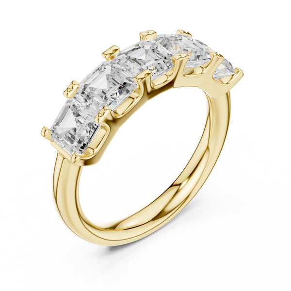 Orion Thick Heavy Band Lab Grown Diamond Ring