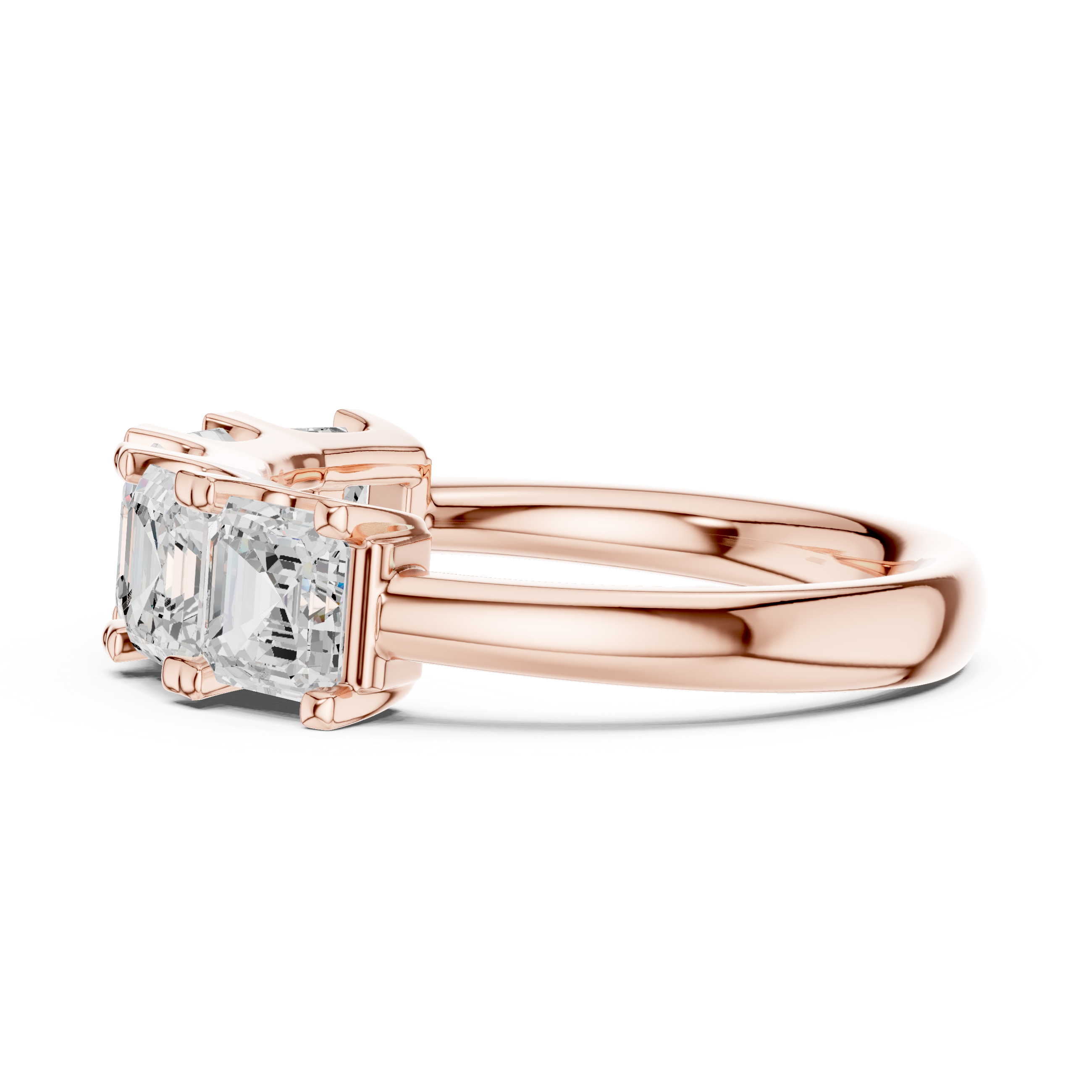 Orion Thick Heavy Band Lab Grown Diamond Ring