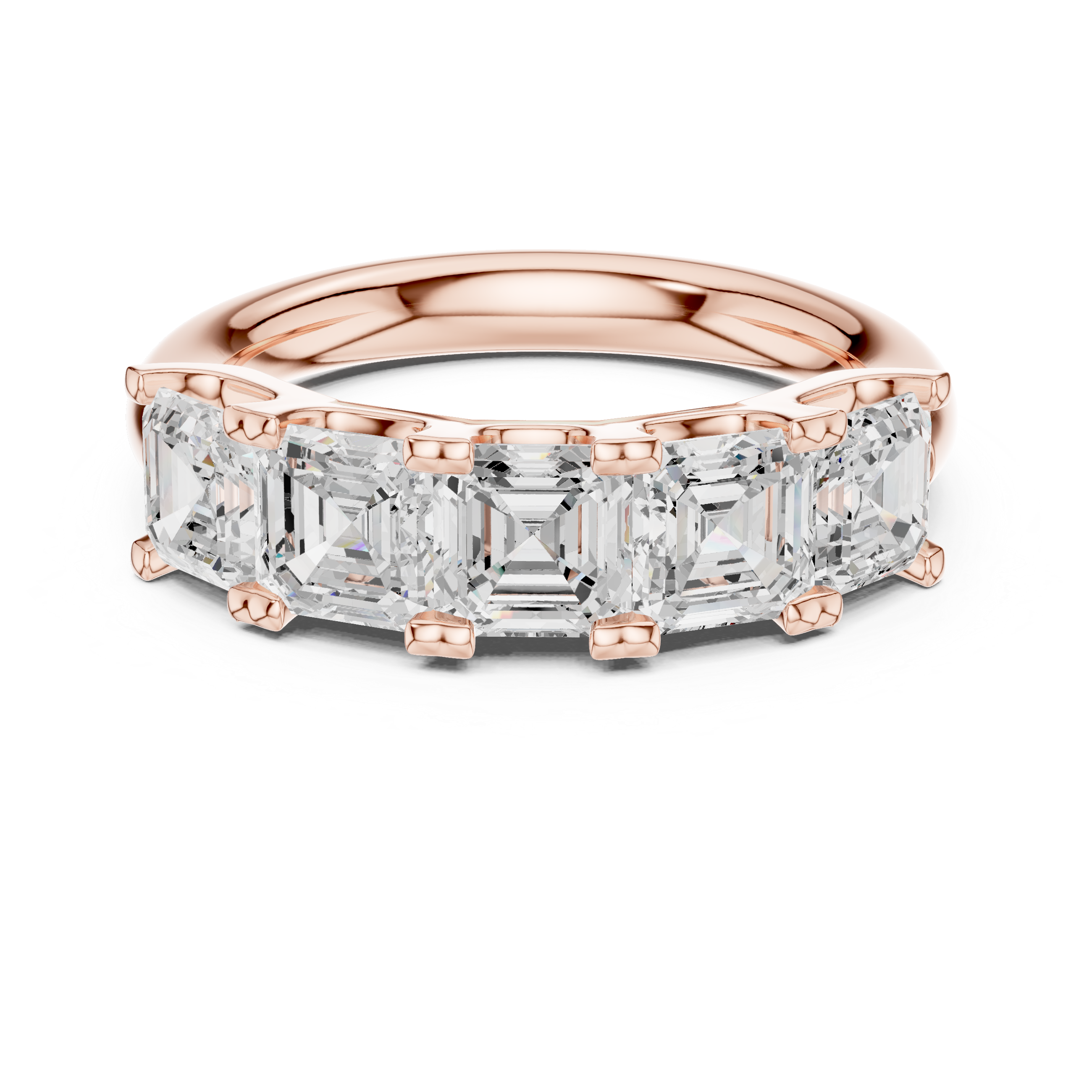 Orion Thick Heavy Band Lab Grown Diamond Ring