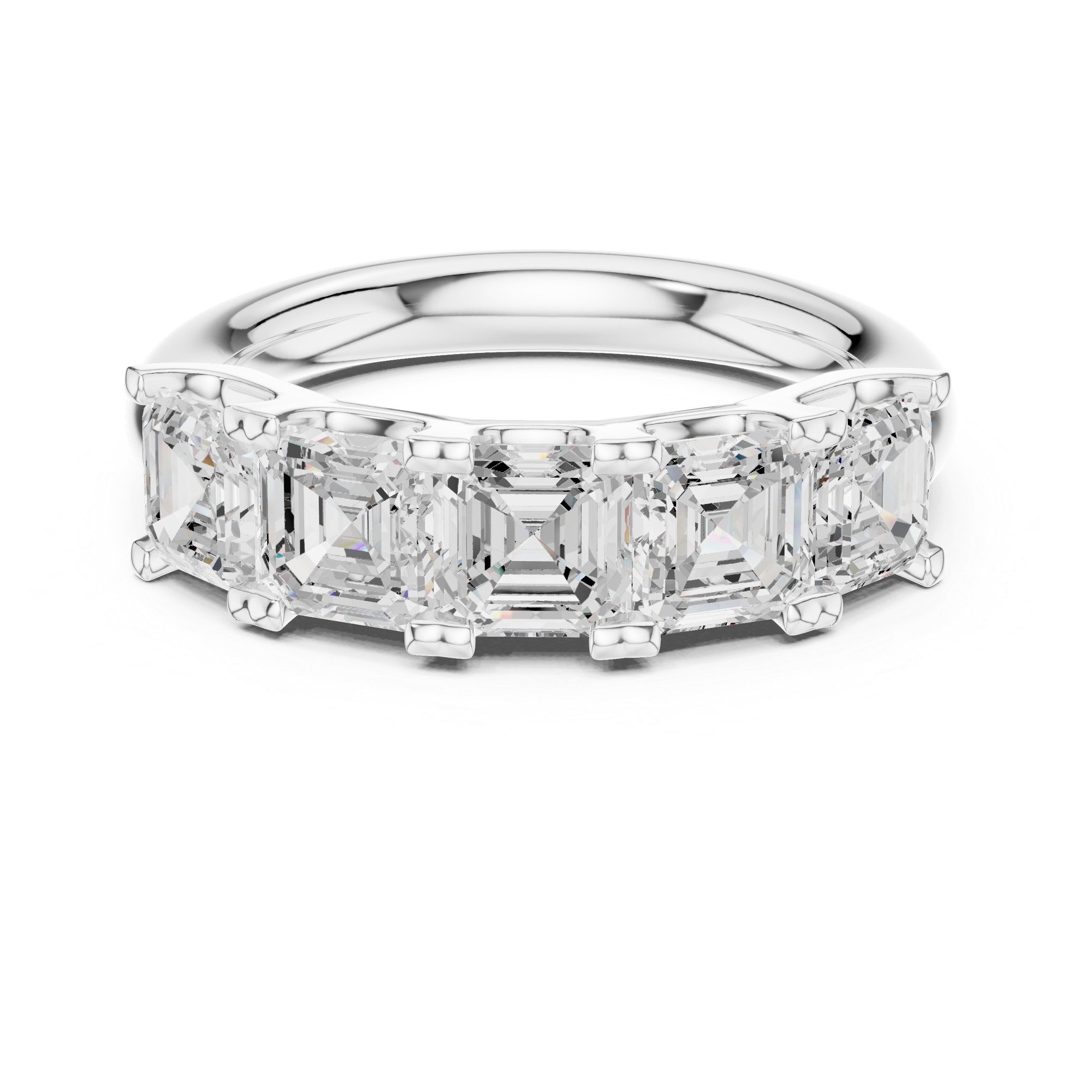 Orion Thick Heavy Band Lab Grown Diamond Ring