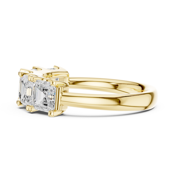 Orion Thick Heavy Band Lab Grown Diamond Ring