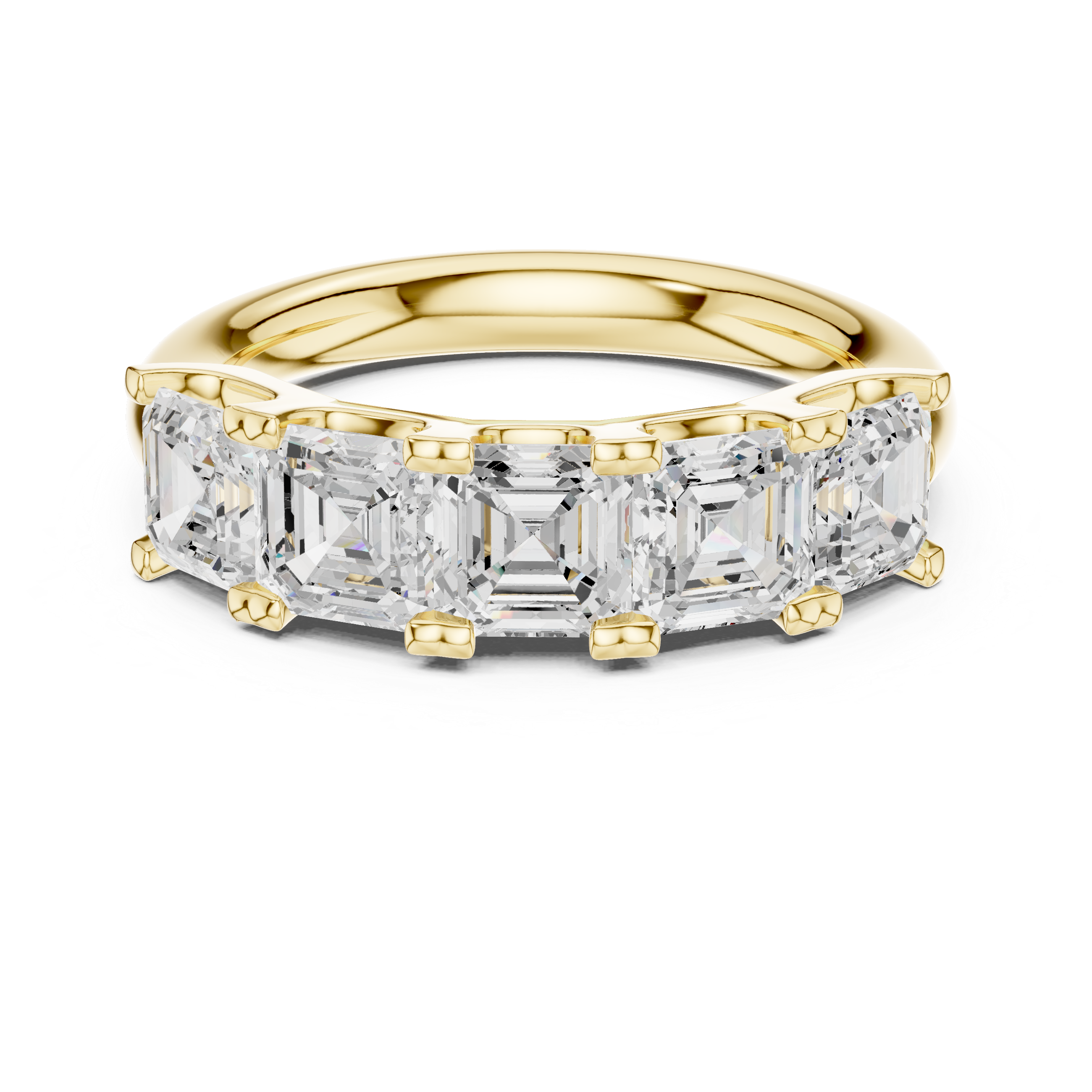 Orion Thick Heavy Band Lab Grown Diamond Ring