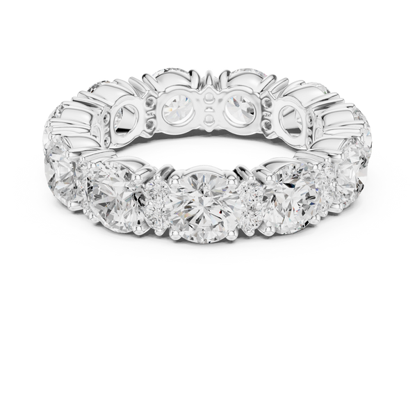 Siren Chevron Curved Matching Lab Grown Diamond Ring