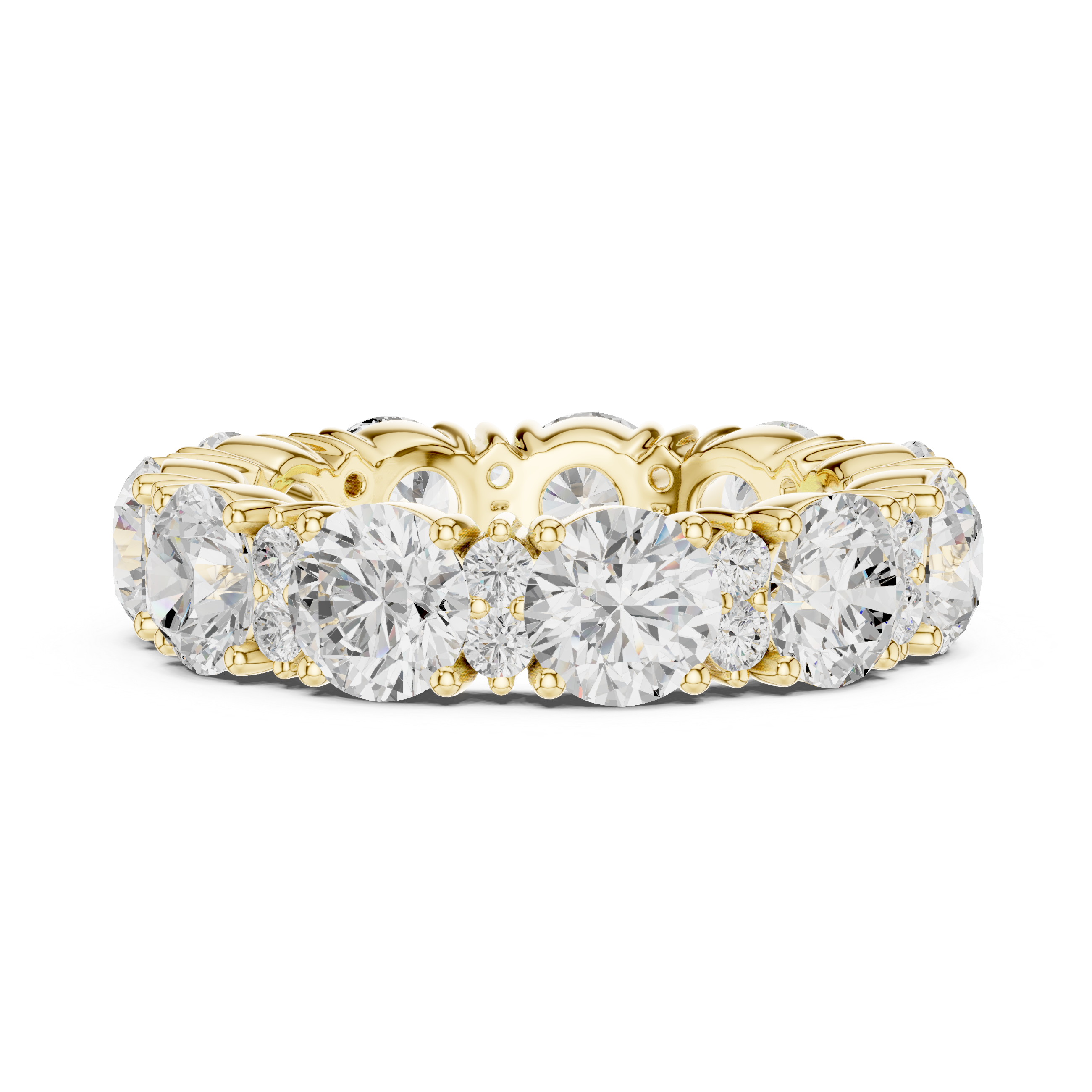 Siren Chevron Curved Matching Lab Grown Diamond Ring