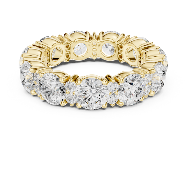 Siren Chevron Curved Matching Lab Grown Diamond Ring